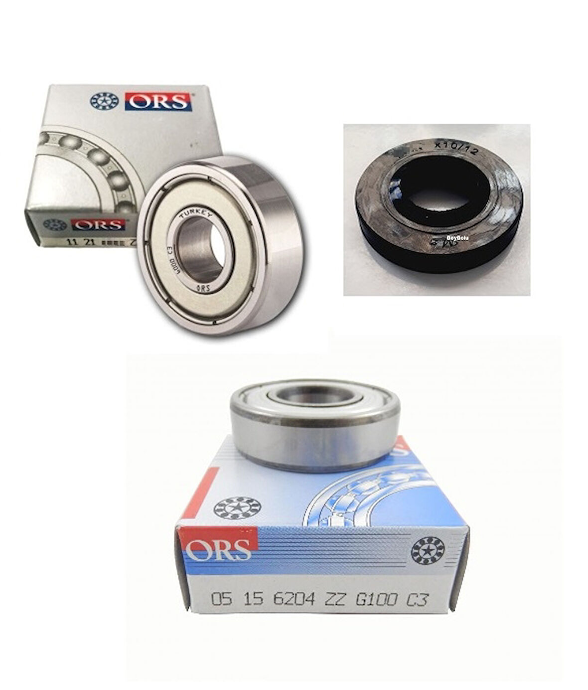 Bosch WFH 1260 TR Rulman Takımı , WFH1260TR Çamaşır Makinesi Kazan Rulman Keçe Takım 