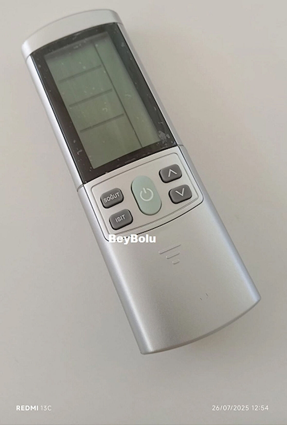 Vestel inverter Klima Uyumlu Gri Kumanda , Vestel Klima Kumandası