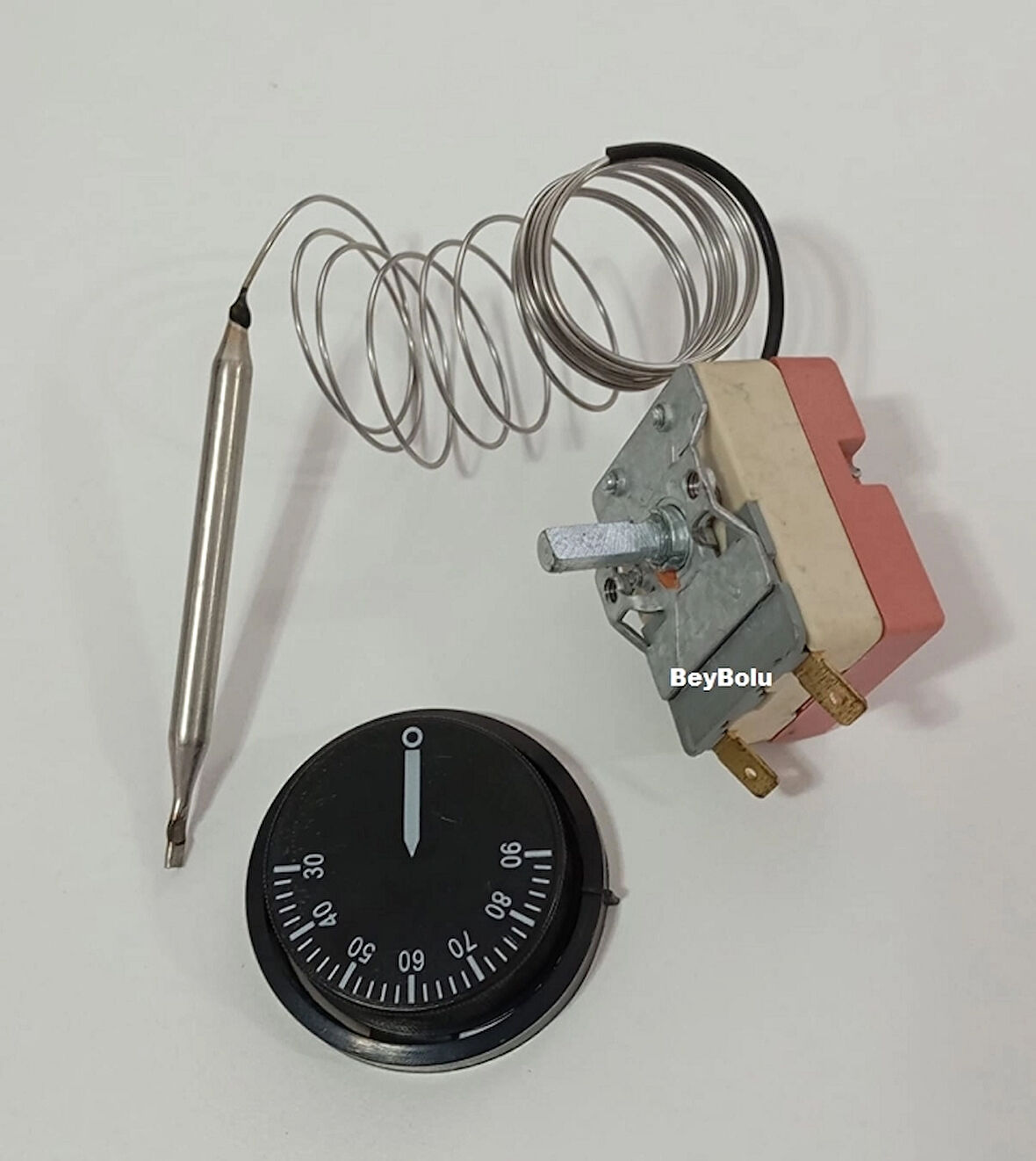 Demirdöküm Uyumlu Termosifon Termostat , Şofben Termostatı 0 - 90 Otomatik 16 Amper