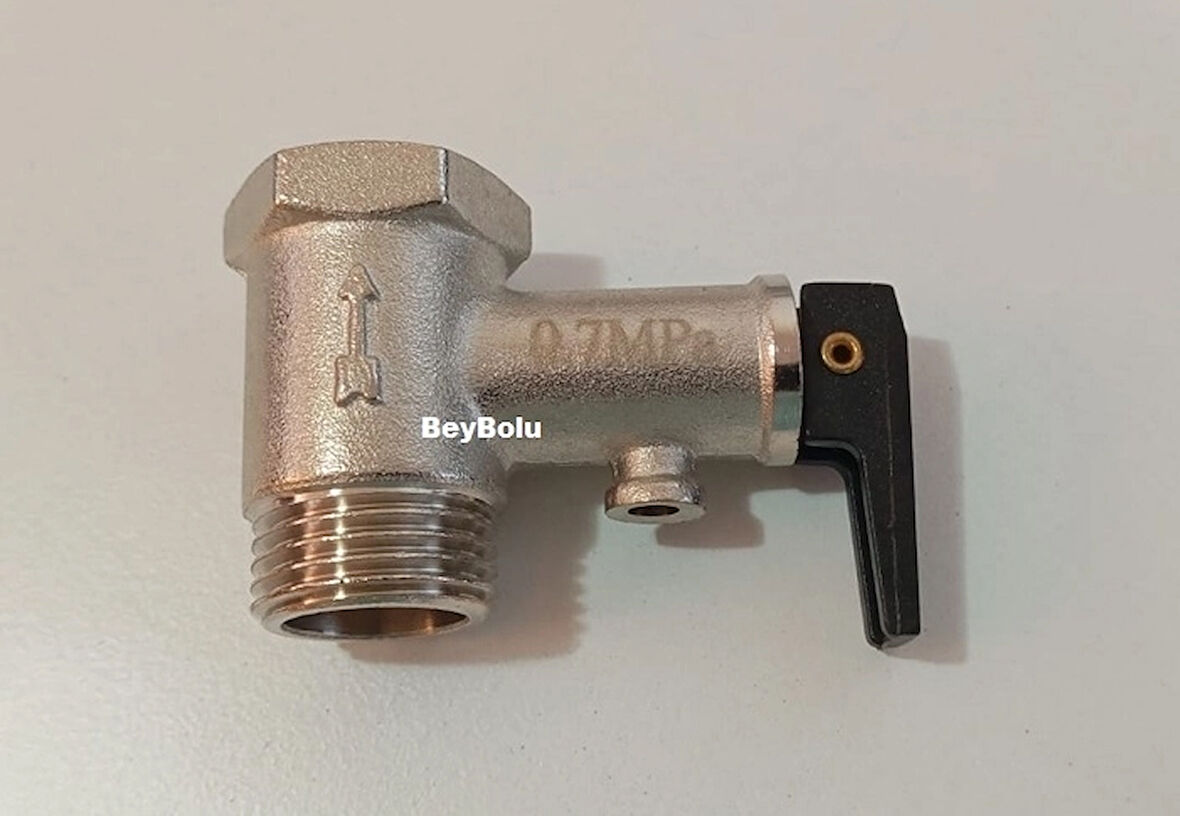 Beko Uyumlu Mandallı Çekvalf , Termosifon Şofben Emniyet Ventili Çekvalfi Ventil