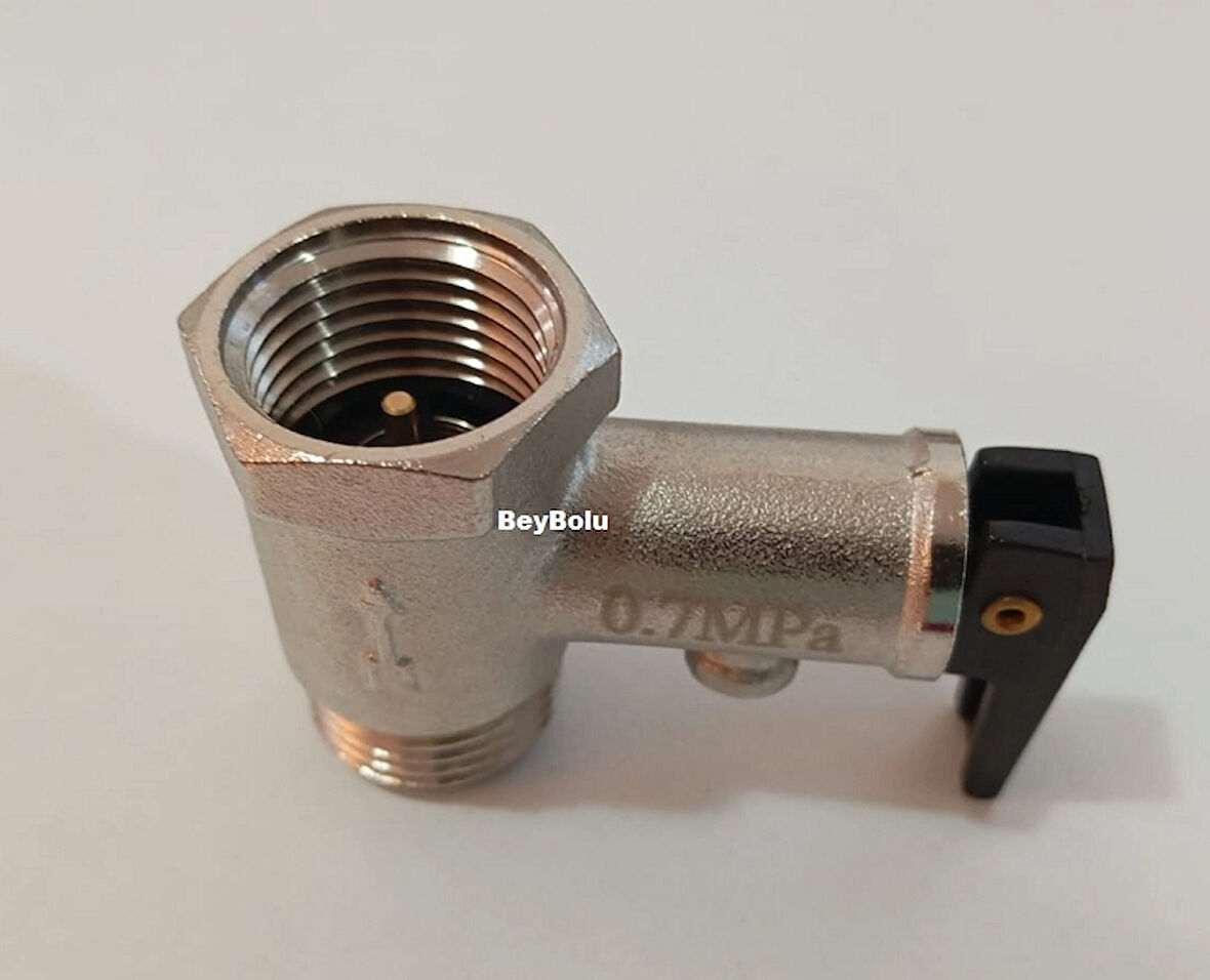 Bosch Uyumlu Mandallı Çekvalf , Termosifon Şofben Emniyet Ventili Çekvalfi Ventil