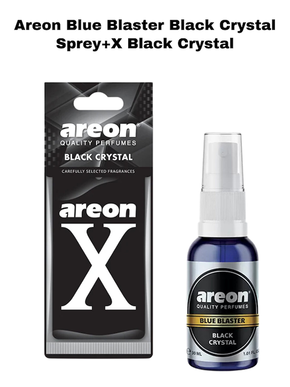 Areon Blue Baster Black Crystal Sprey+X Black Crystal