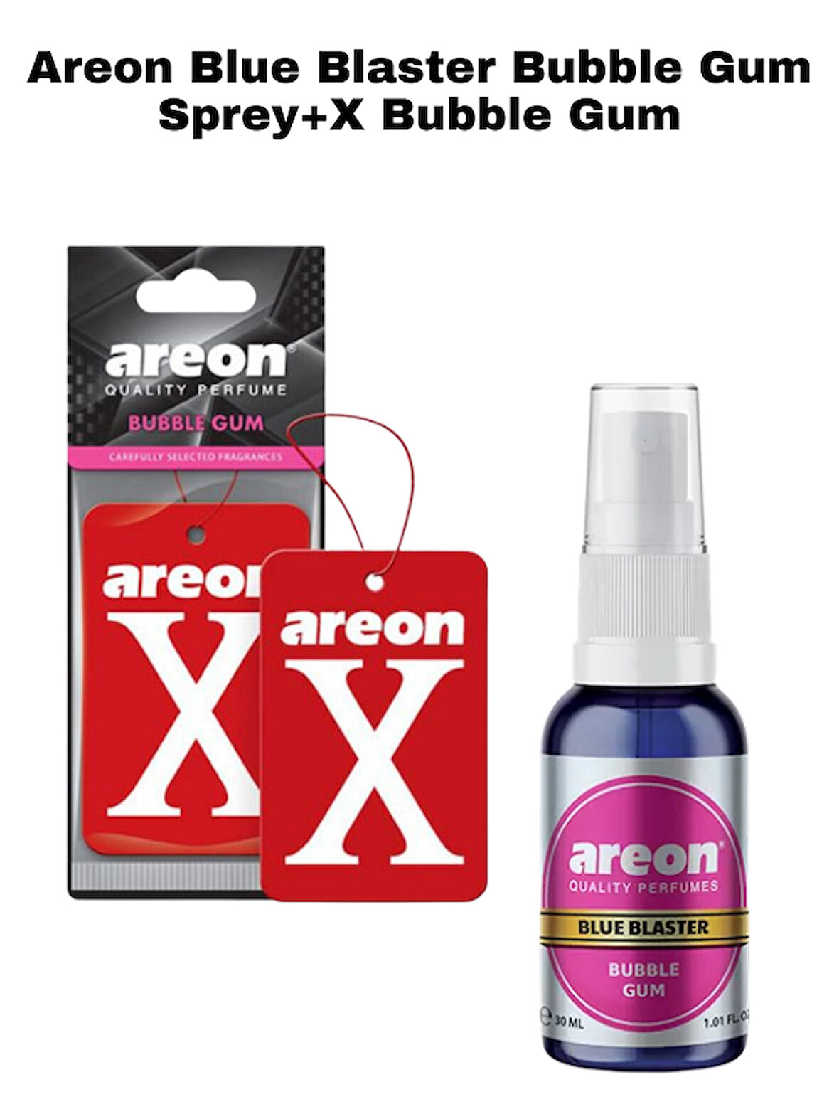 Areon Bubble Gum Blue Baster Sprey+X Bubble Gum