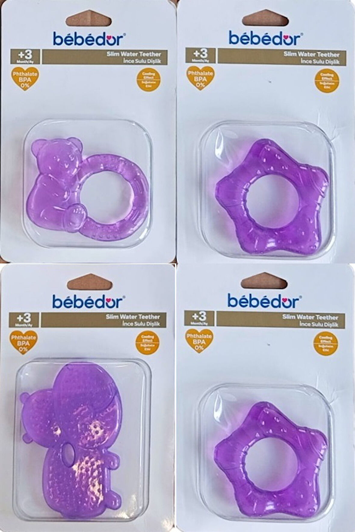 Bebedor İnce Sulu Dişlik (Kod:516) - Mor