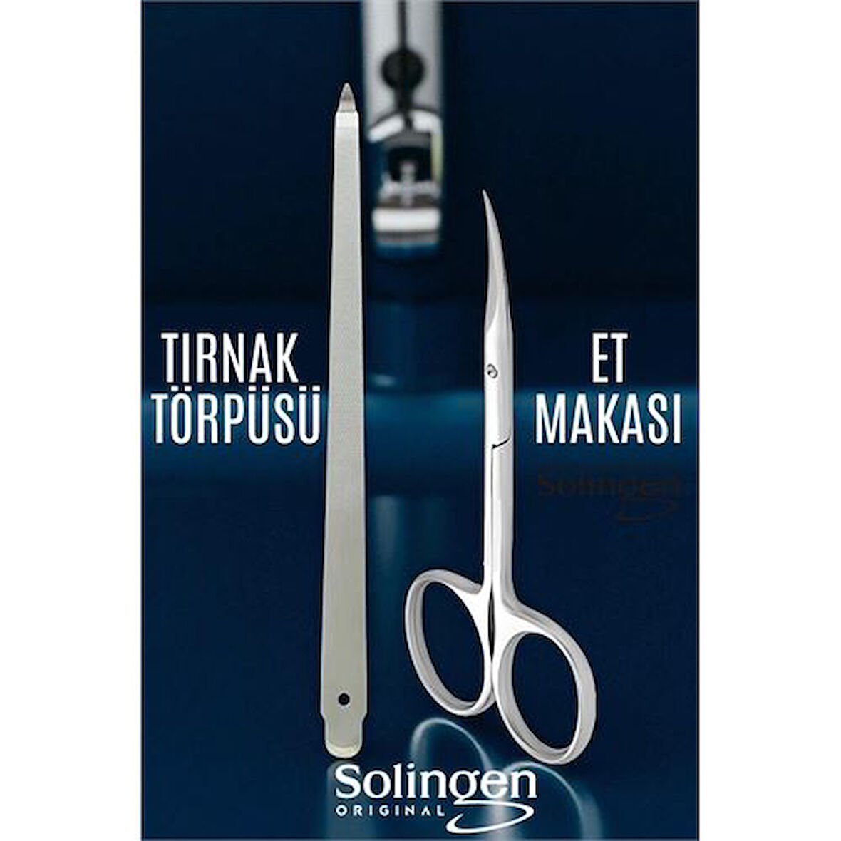 Tırnak Eti Makası Kavisli ve Profesyonel Çelik Törpü SETİ