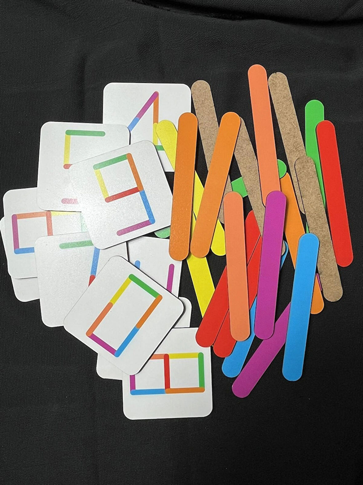 Renkli Sayı Stikleri – Eğlenceli Matematik Oyunu!