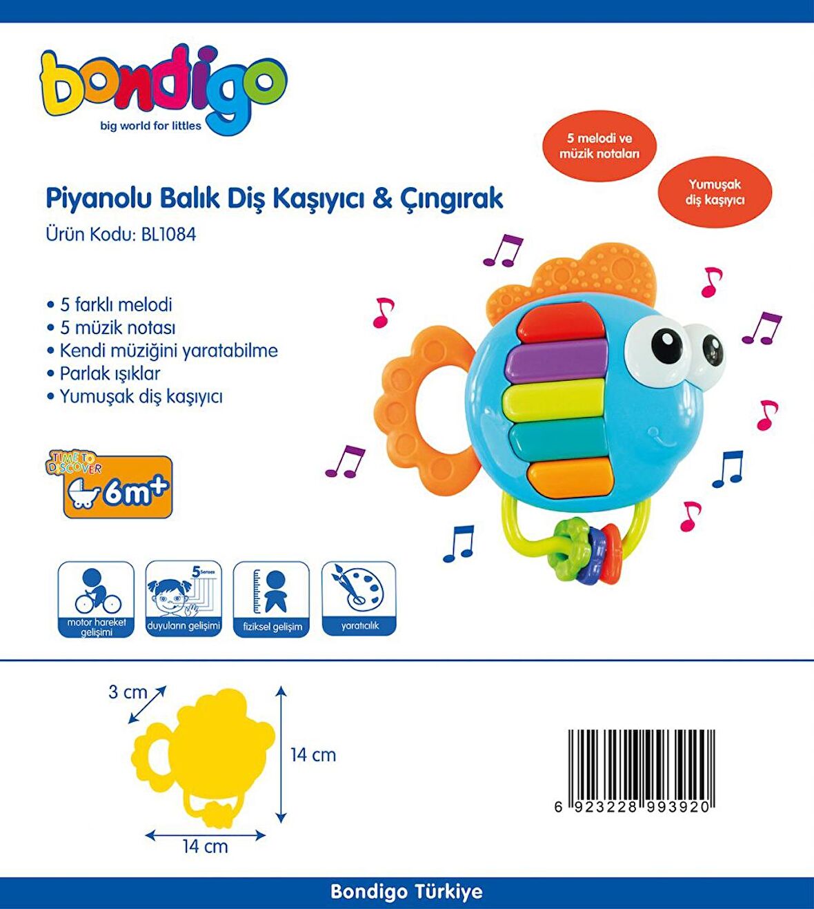 Bondigo 2'Li Bebek Oyuncak Hediye Seti