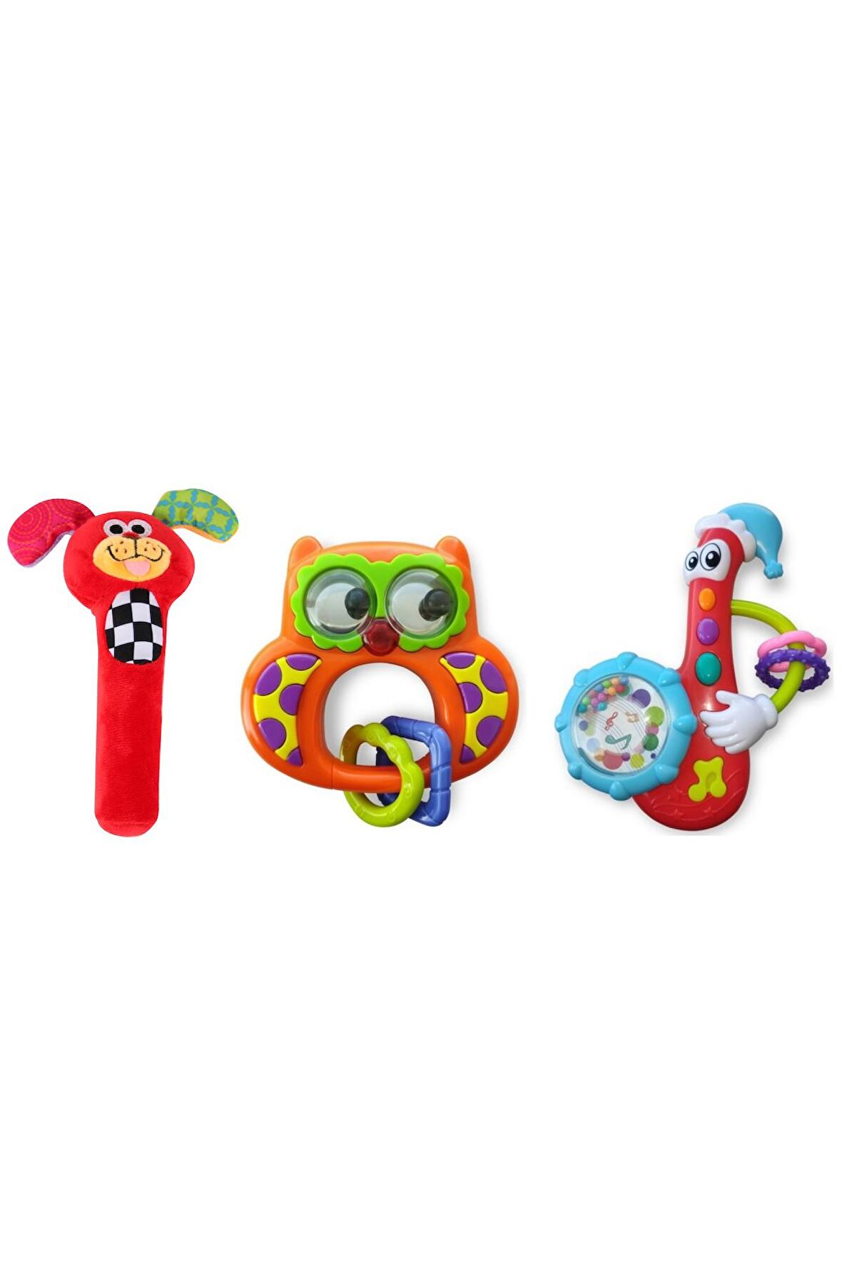 Bondigo 3'Lü Bebek Oyuncak Hediye Seti