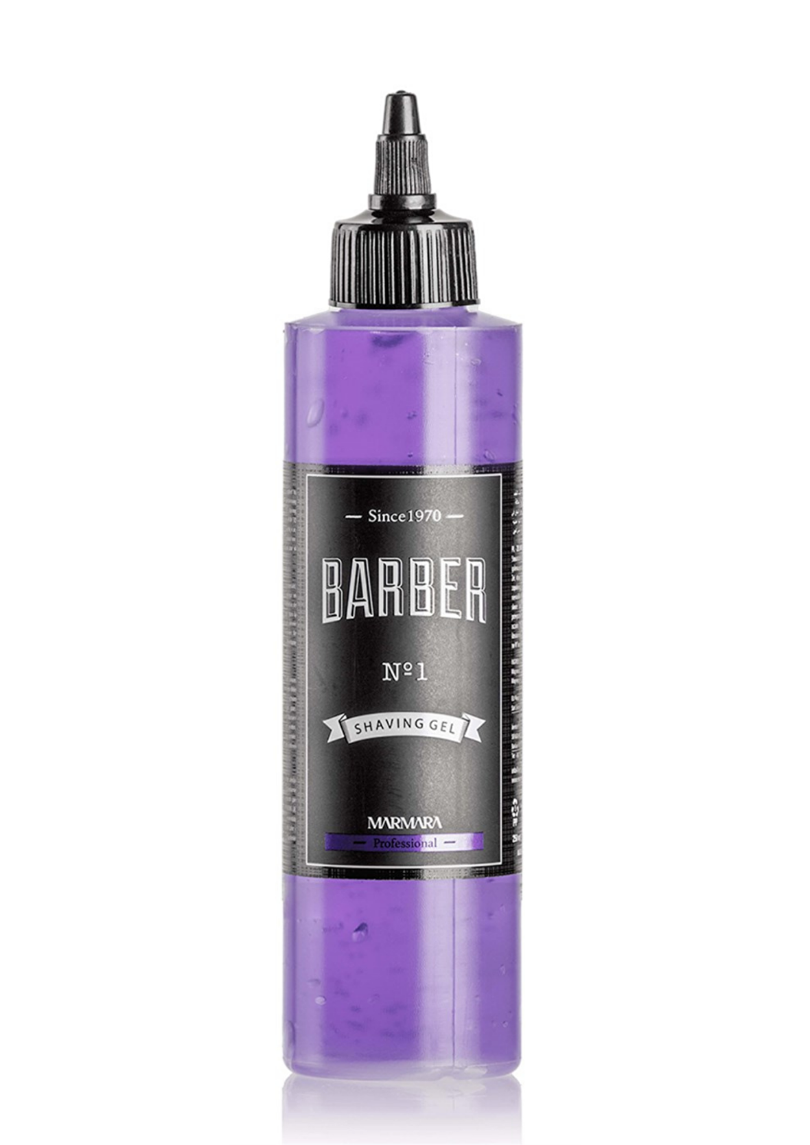 Barber Shaving Gel 250ml Sıkma Pet Şişe No 1 