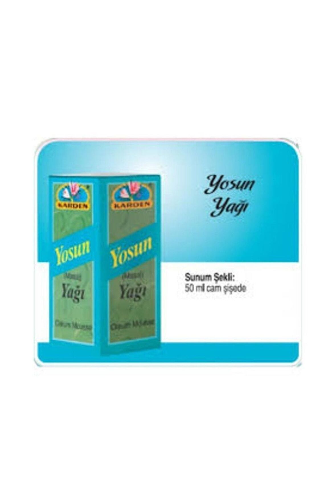 Karden Yosun Yağı 50 ml