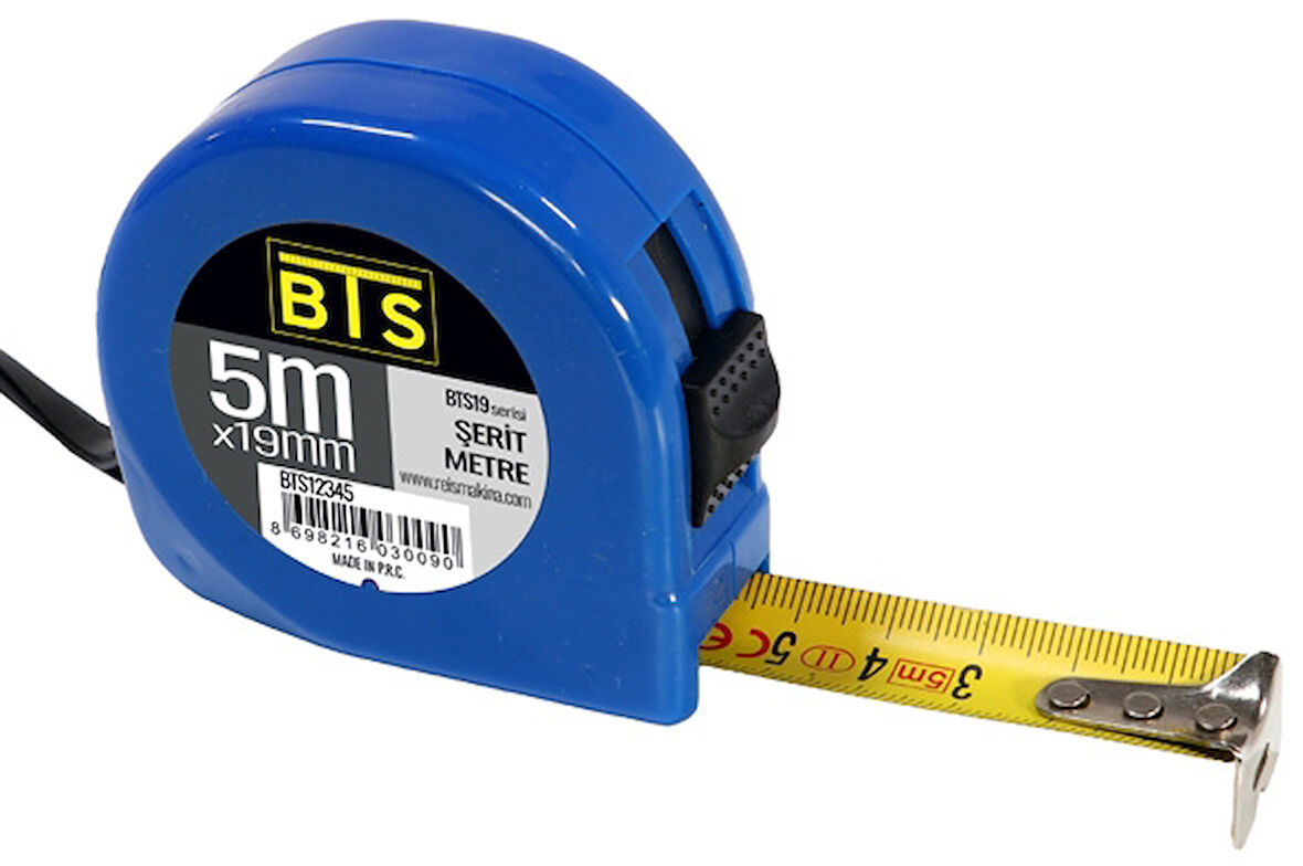 Bts BTS12341 19 Serisi Şerit Metre 2m