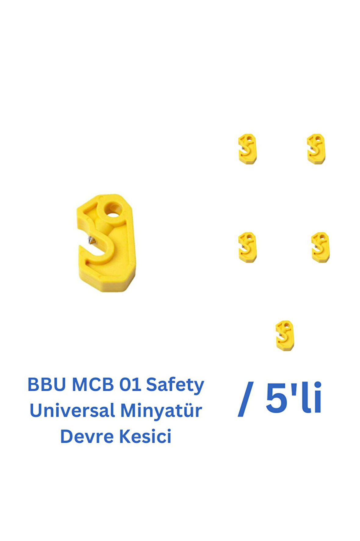 BBU MCB 01 Safety Universal Minyatür Devre Kesici - 5 Adet