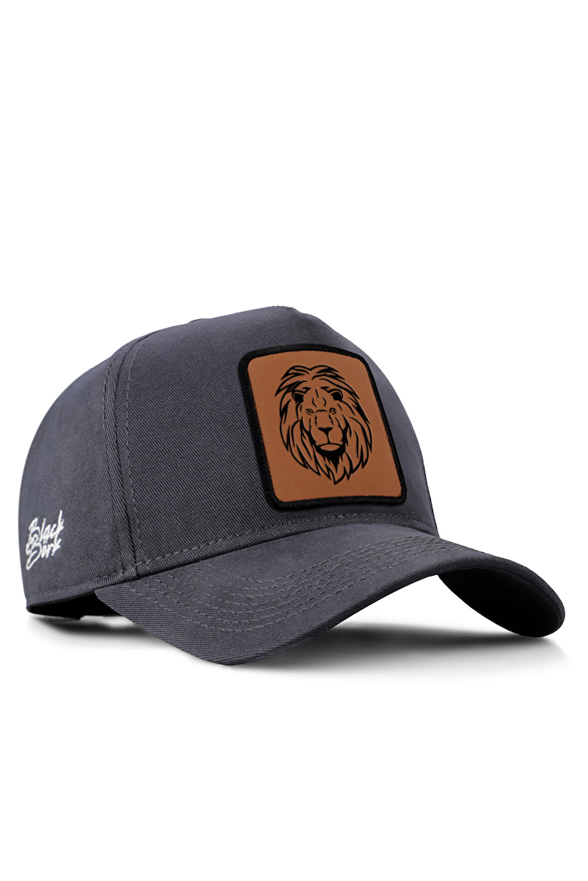 Aslan Logolu Antrasit Beyzbol Şapka