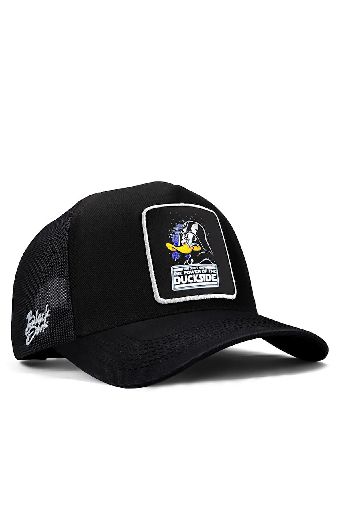  Duckside Logolu Siyah Trucker Şapka