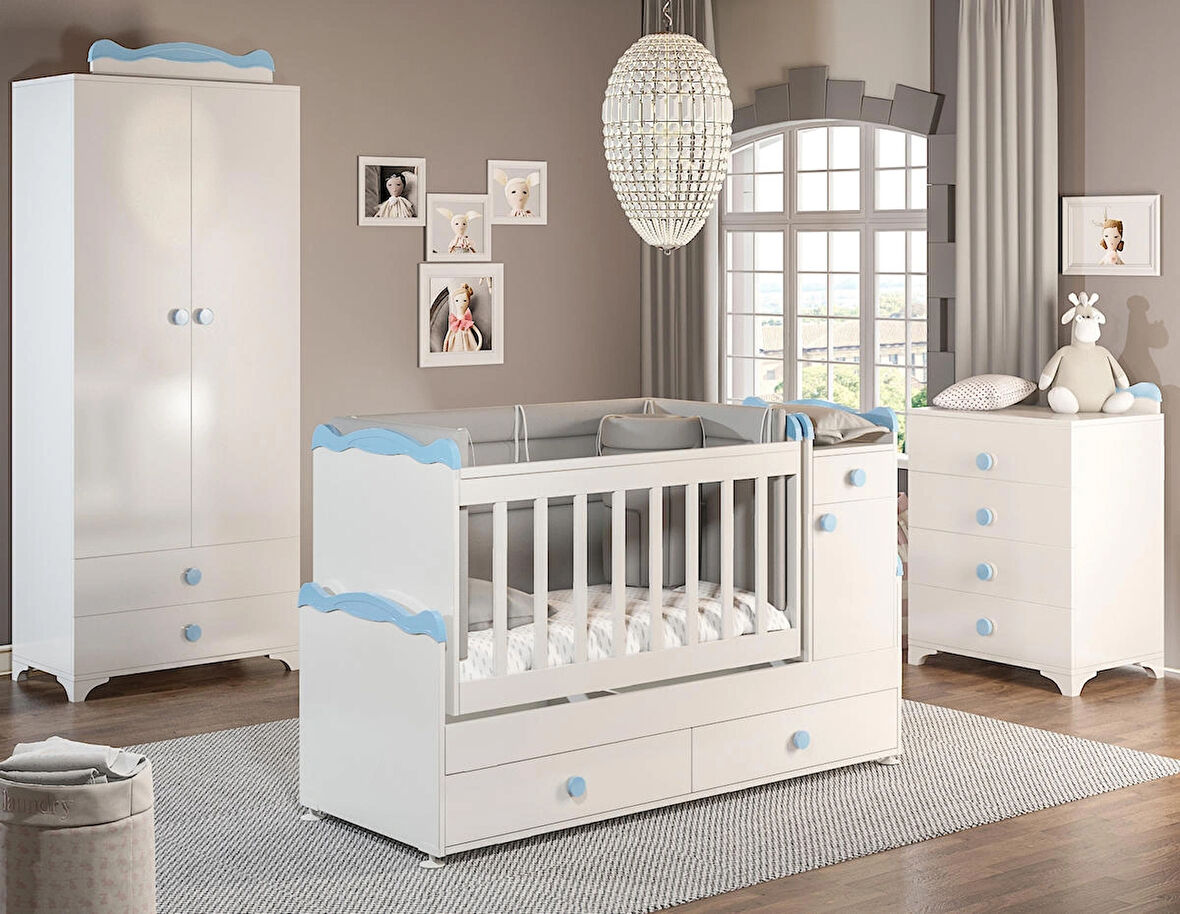 PATİKO BBY 970 BABYSUN 2 KAPILI DOLAPLI BEBEK ODASI TAKIMI