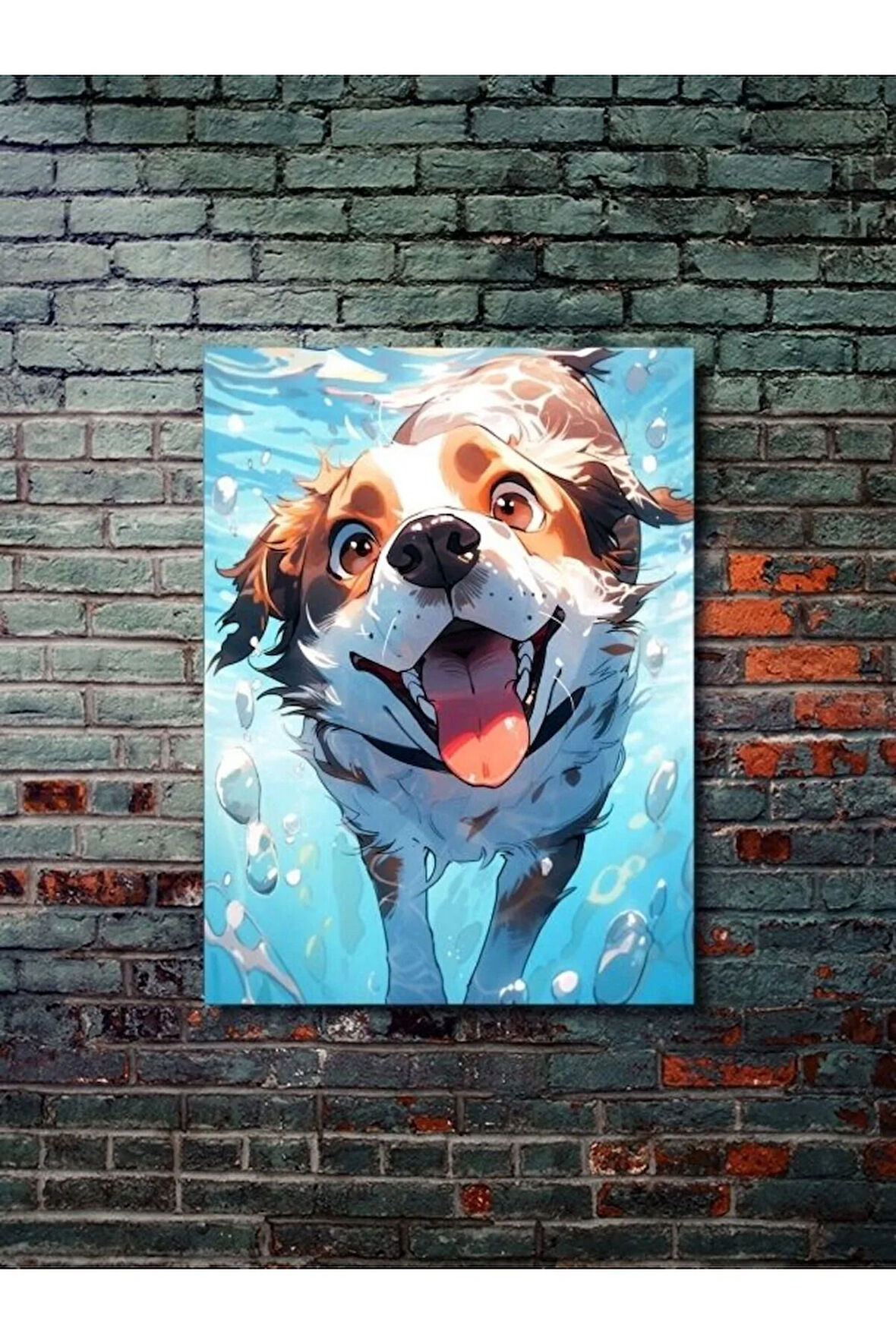 Hayvanlar Alemi ve Sevimli Dostlarımız, Özel Tasarım Kağıt Poster, Duvar Sanatı