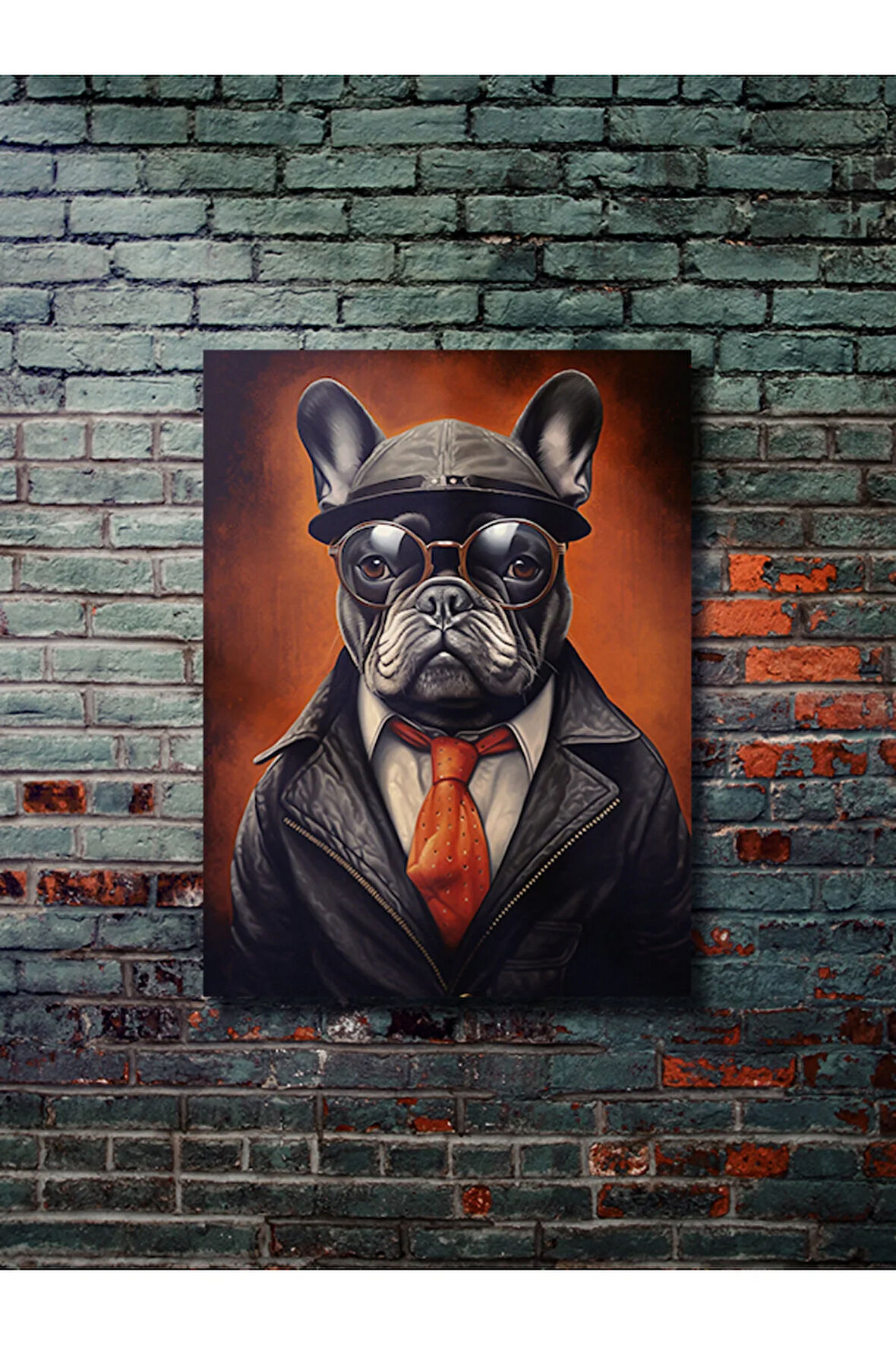 Köpek Teması, Özel Tasarım Kağıt Poster, Duvar Sanatı