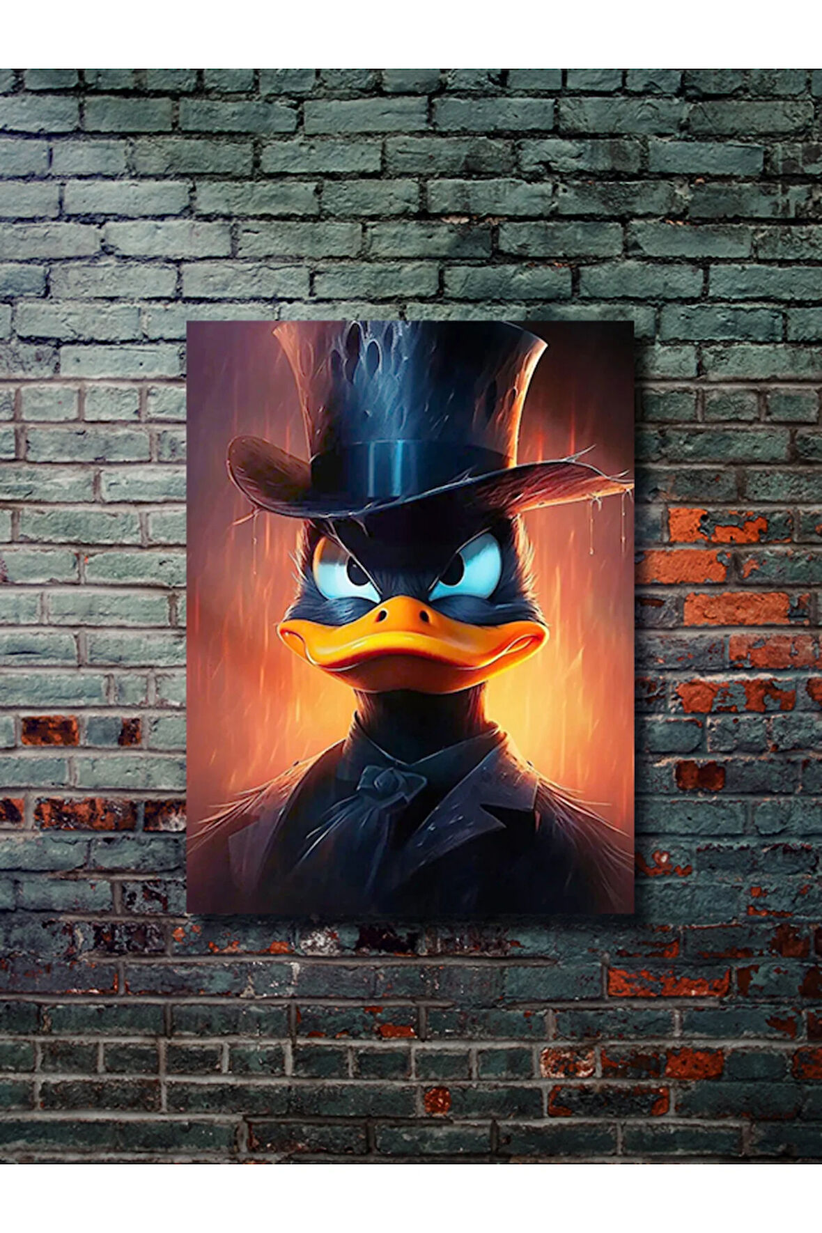 Ördek Teması, Özel Tasarım Kağıt Poster, Duvar Sanatı