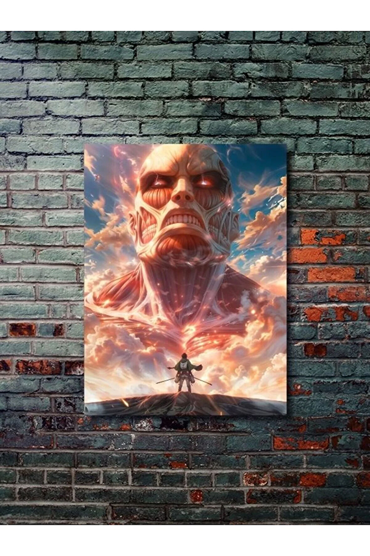 Attack On Titan - Anime & Manga Posterleri, Özel Tasarım Kağıt Poster, Duvar Sanatı