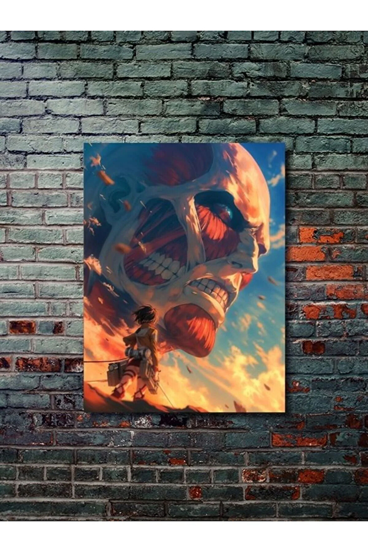 Attack On Titan - Anime & Manga Posterleri, Özel Tasarım Kağıt Poster, Duvar Sanatı