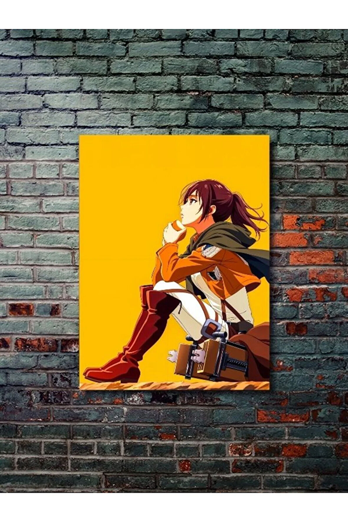 Attack On Titan - Anime & Manga Posterleri, Özel Tasarım Kağıt Poster, Duvar Sanatı