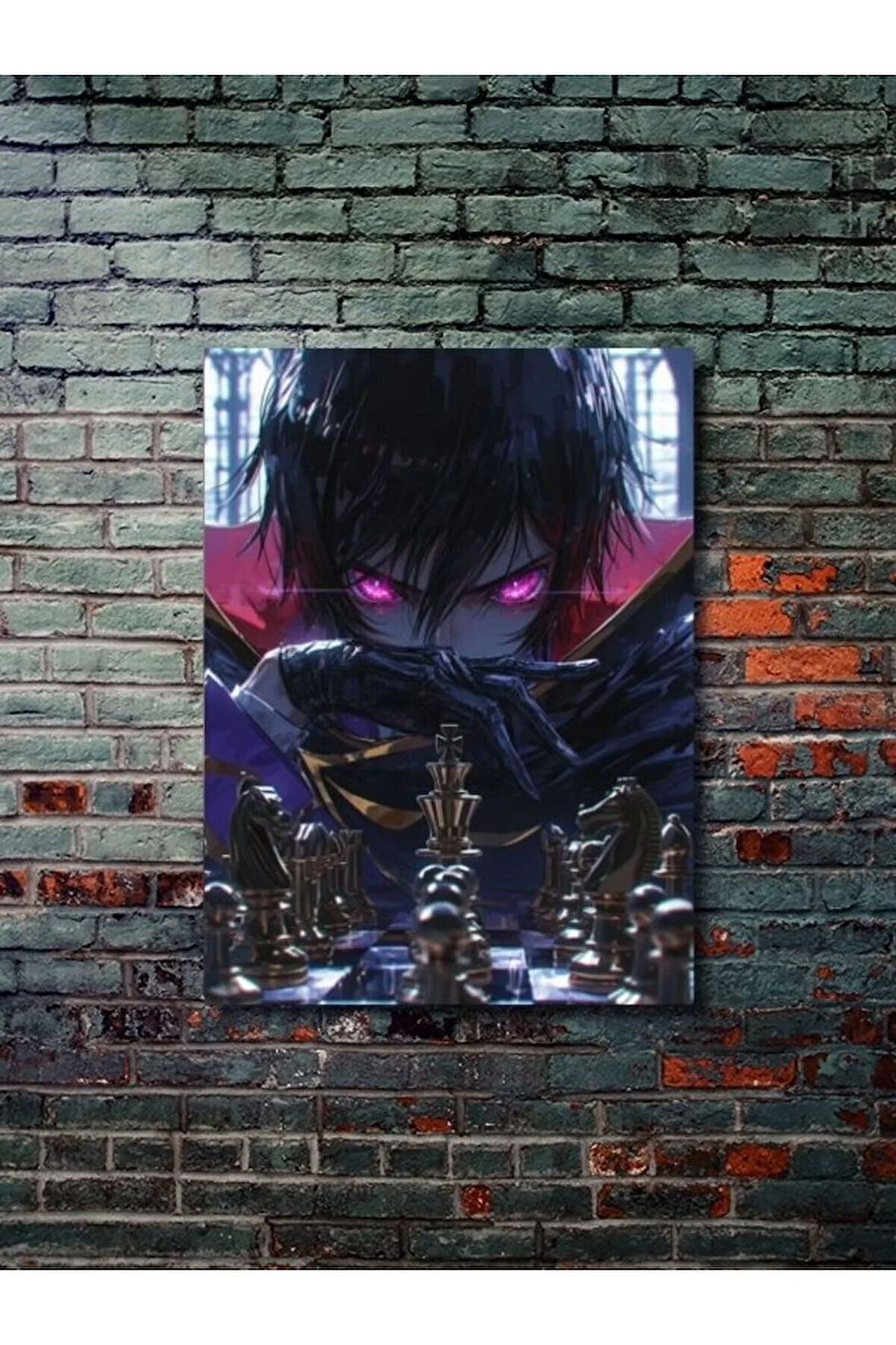 Lelouch Lamperouge - Code Geass, Anime - Manga Serisi, Özel Tasarım Kağıt Poster, Duvar Sanatı