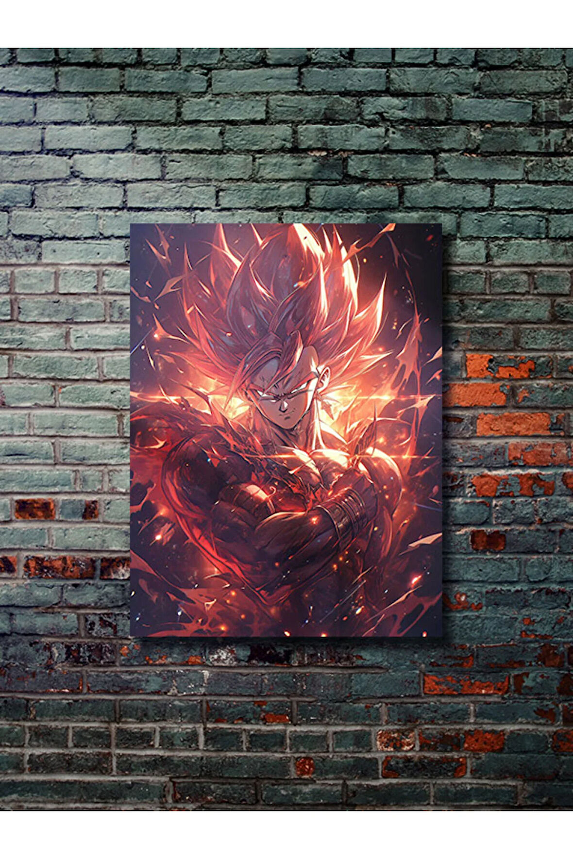 Goku, Dragon Ball Poster, Özel Tasarım Kağıt Poster, Duvar Sanatı