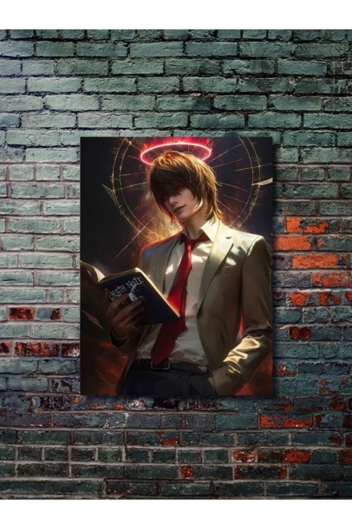 Yagami Light, Death Note, Özel Tasarım Kağıt Poster, Duvar Sanatı