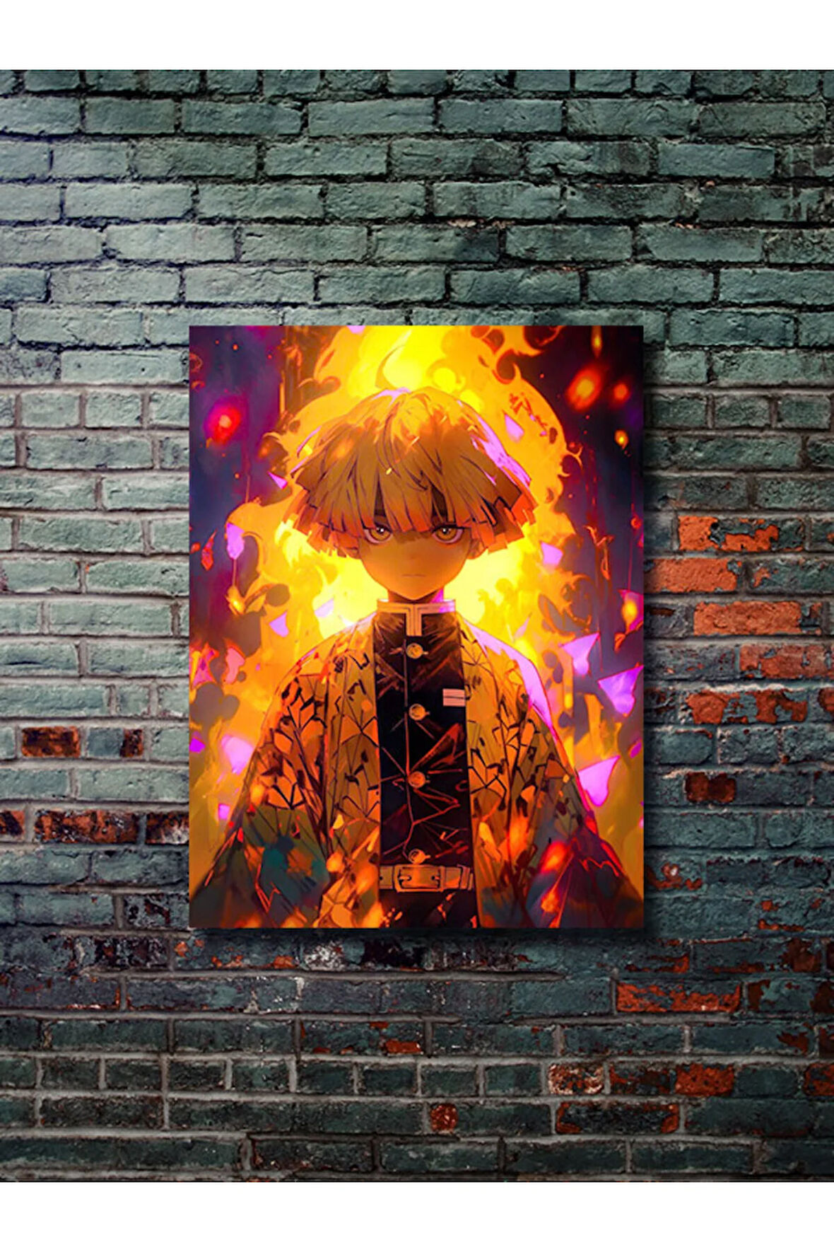 Kimetsu, Demon Slayer Posterleri, Özel Tasarım Kağıt Poster, Duvar Sanatı