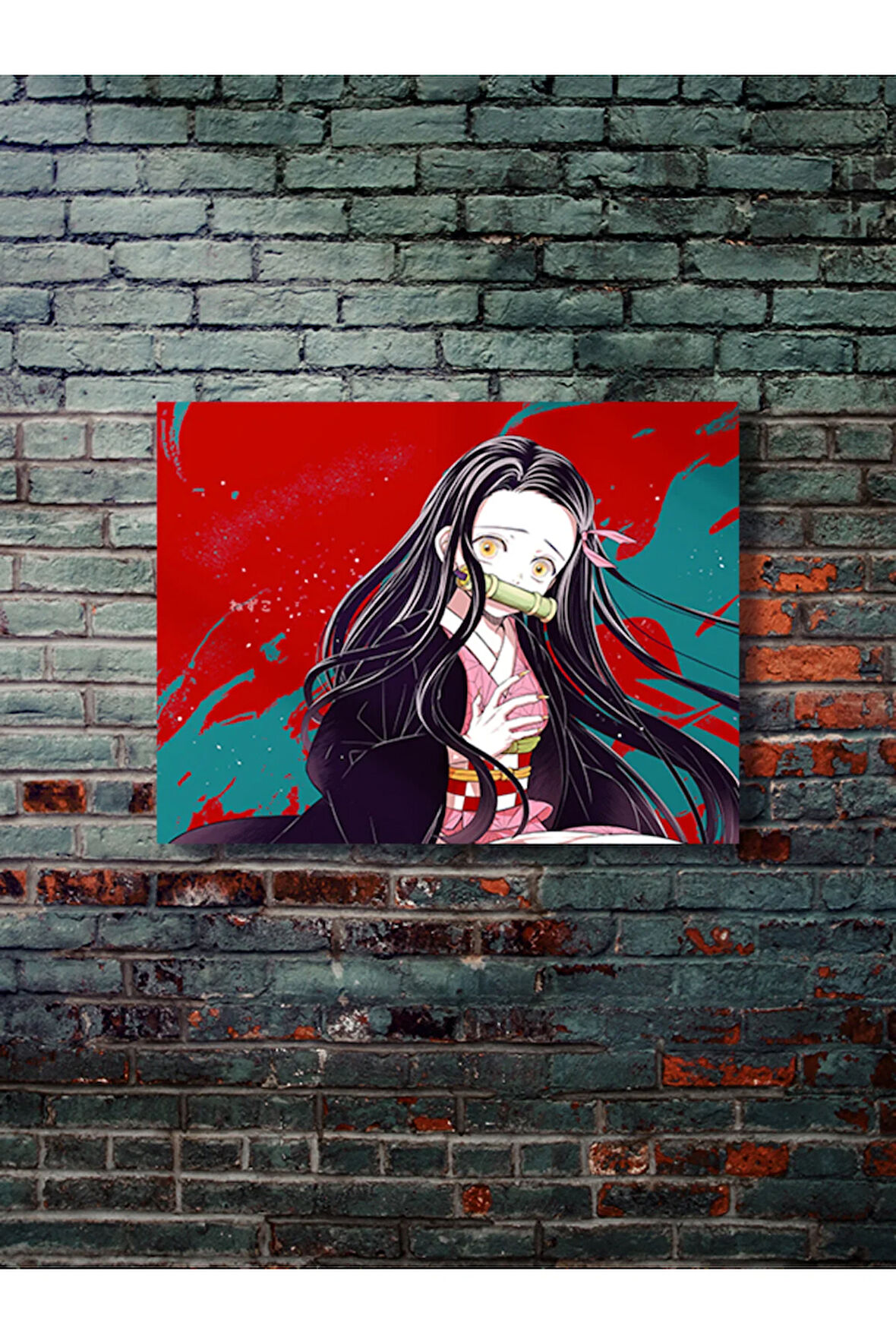 Nezuko - Demon Slayer - Anime & Manga Posterleri, Özel Tasarım Kağıt Poster