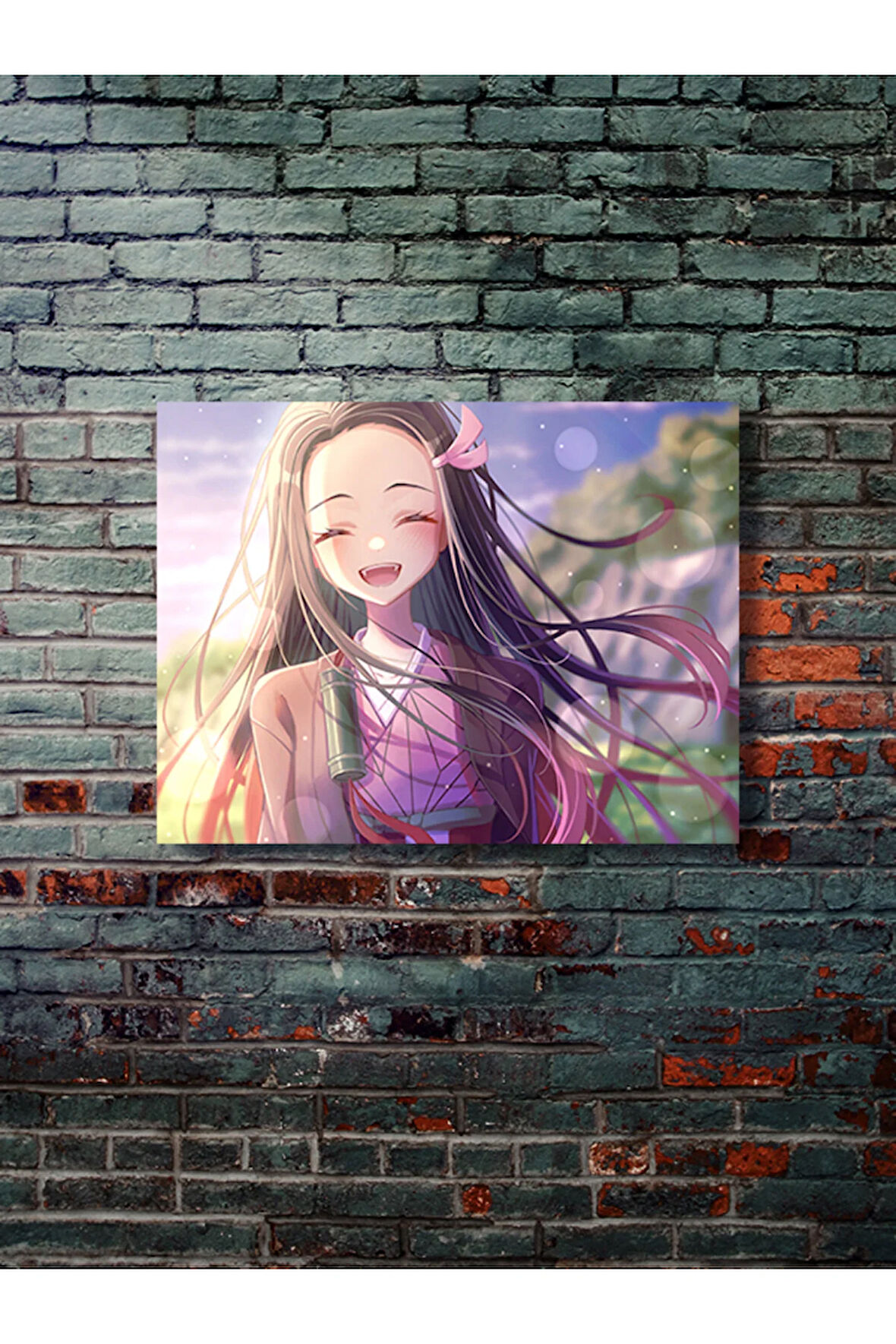 Nezuko - Demon Slayer - Anime & Manga Posterleri, Özel Tasarım Kağıt Poster