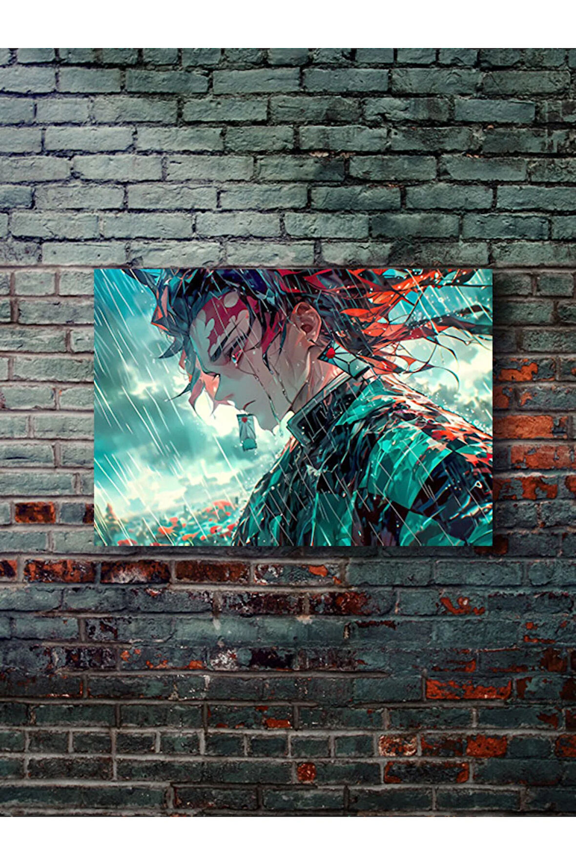 Tanjiro - Demon Slayer - Anime & Manga Posterleri, Özel Tasarım Kağıt Poster