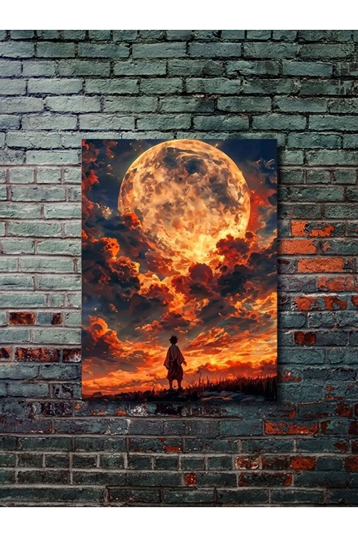 Tanjiro - Demon Slayer - Anime & Manga Posterleri, Özel Tasarım Kağıt Poster