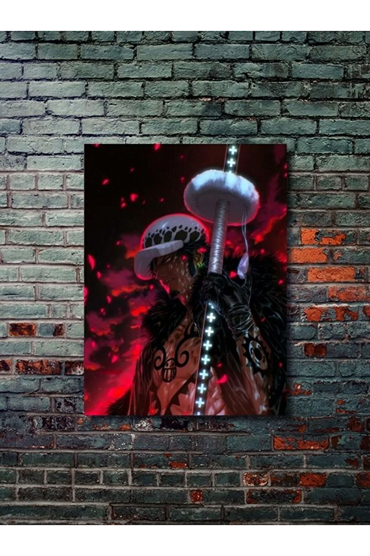 One Piece - Anime & Manga Posterleri, Özel Tasarım Kağıt Poster, Duvar Sanatı