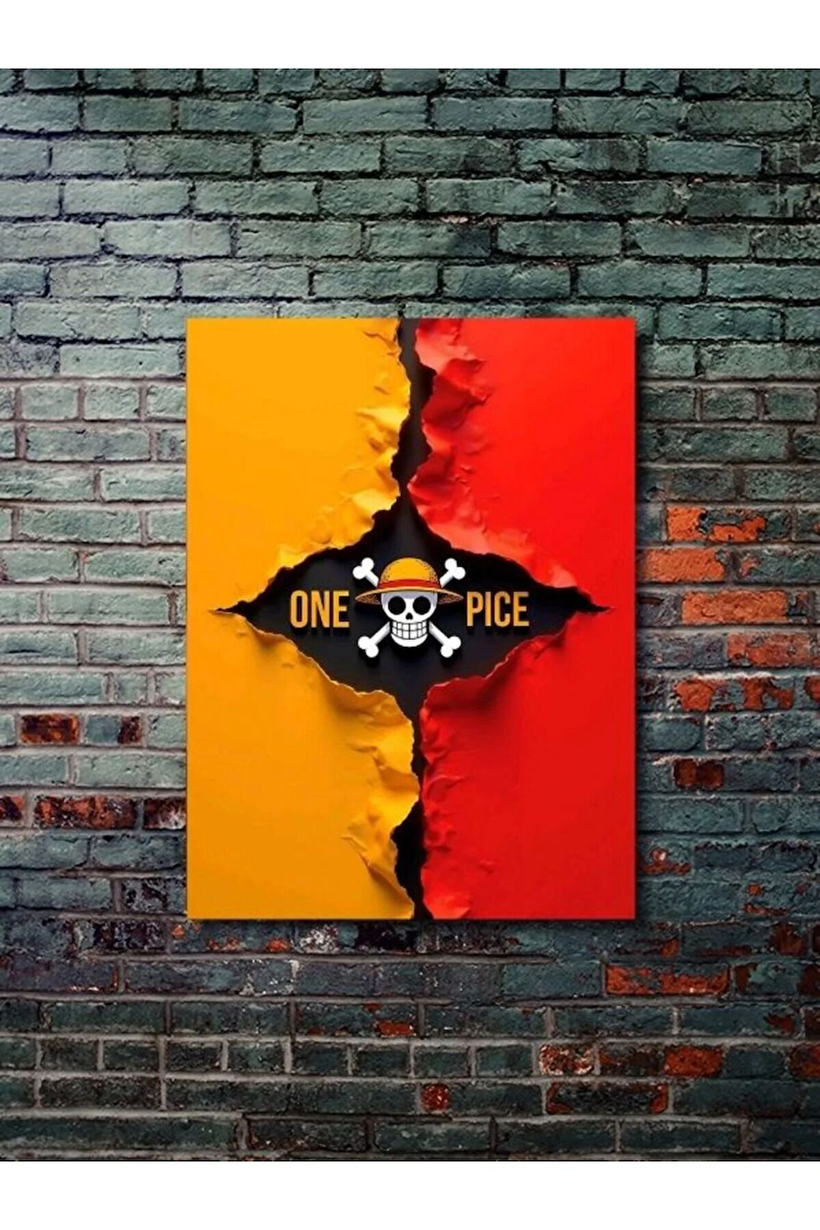One Piece - Anime & Manga Posterleri, Özel Tasarım Kağıt Poster, Duvar Sanatı