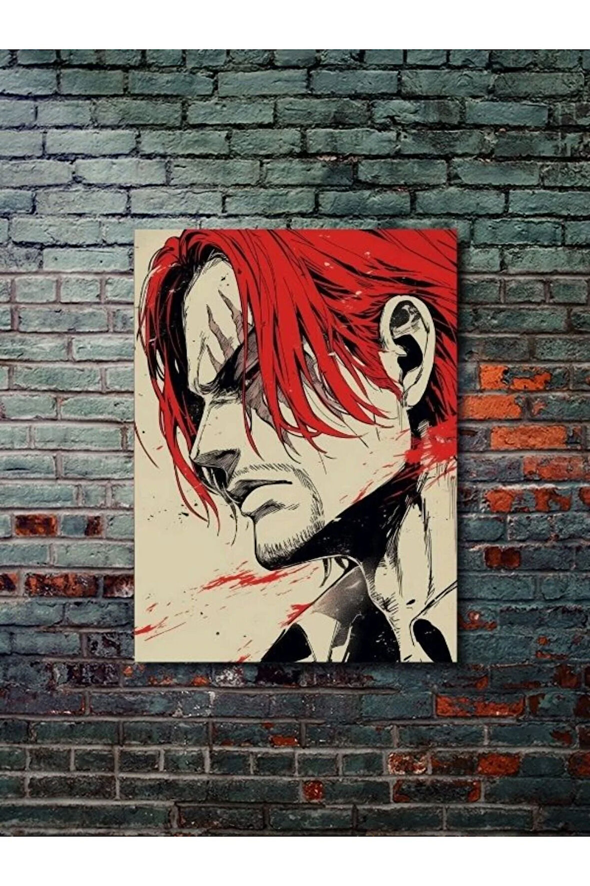 Shanks - One Piece - Anime & Manga Posterleri, Özel Tasarım Kağıt Poster