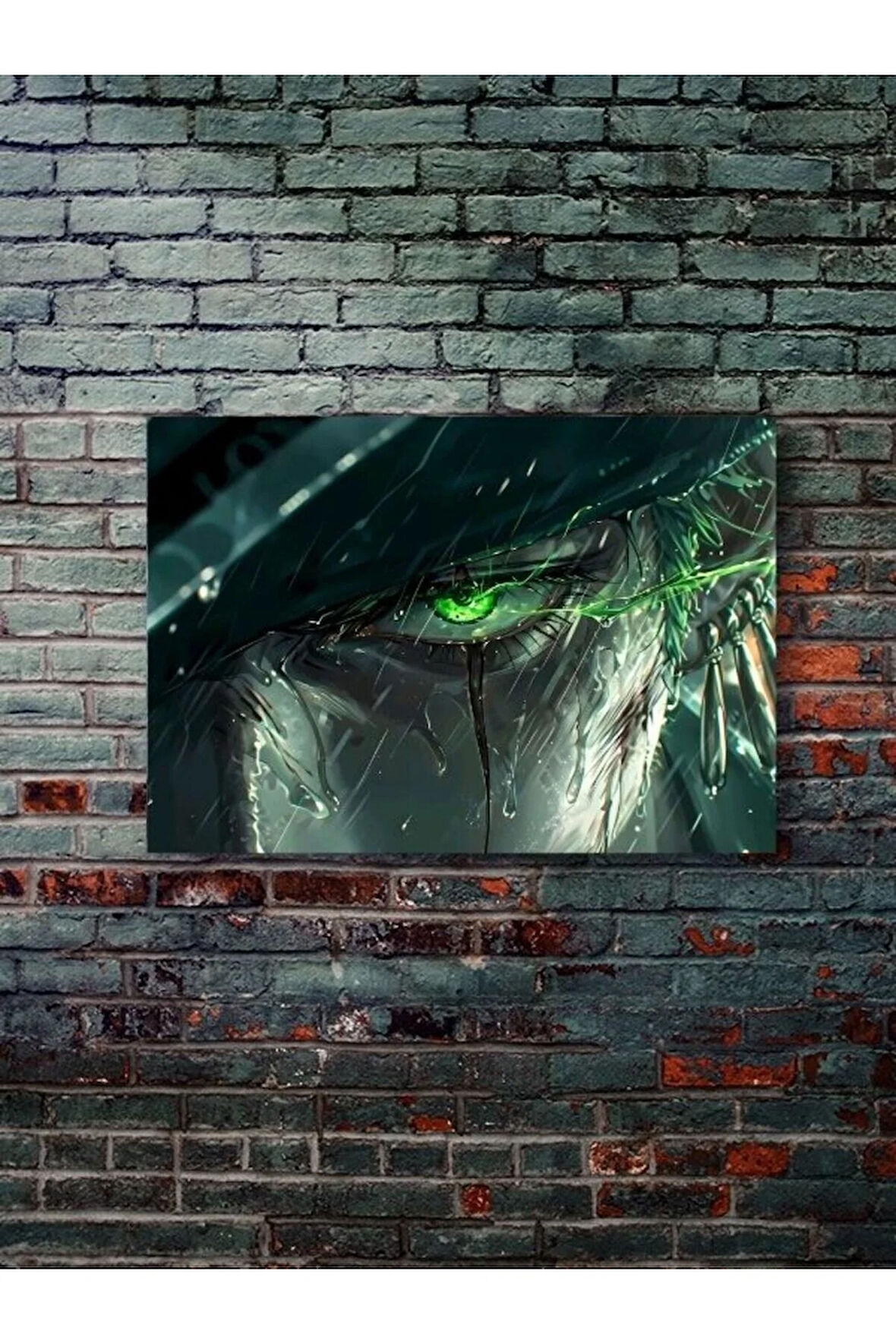 Zoro - One Piece, Anime - Manga Serisi, Özel Tasarım Kağıt Poster, Duvar Sanatı