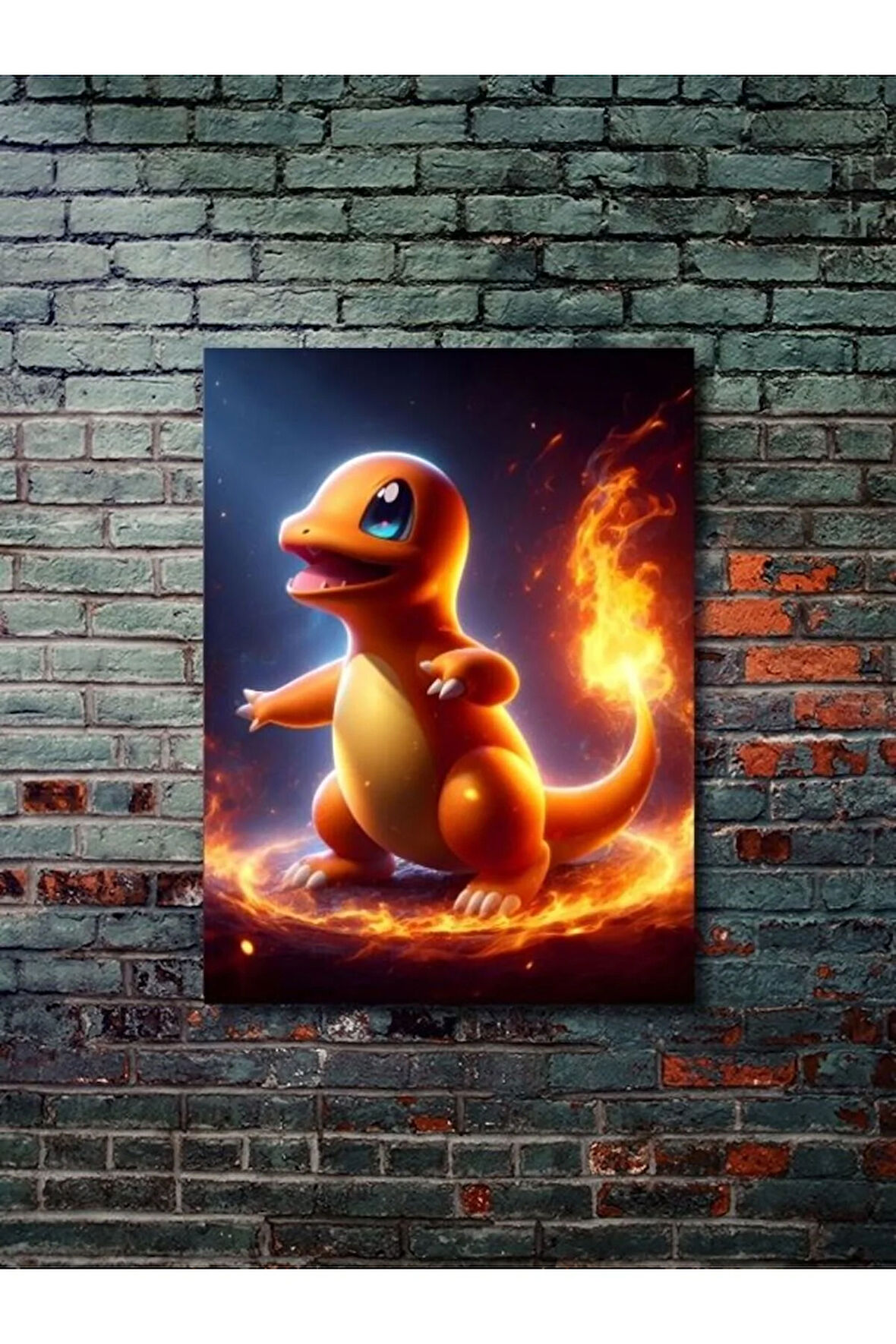 Charmander - Pokemon - Anime & Manga Posterleri, Özel Tasarım Kağıt Poster