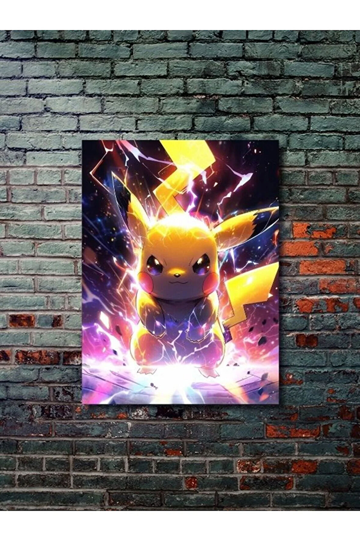 Pikachu - Pokemon - Anime & Manga Posterleri, Özel Tasarım Kağıt Poster