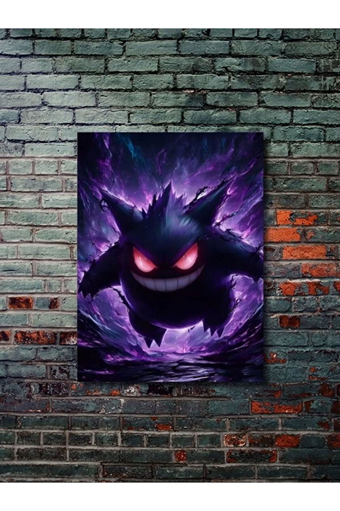 Gengar - Pokemon - Anime & Manga Posterleri, Özel Tasarım Kağıt Poster