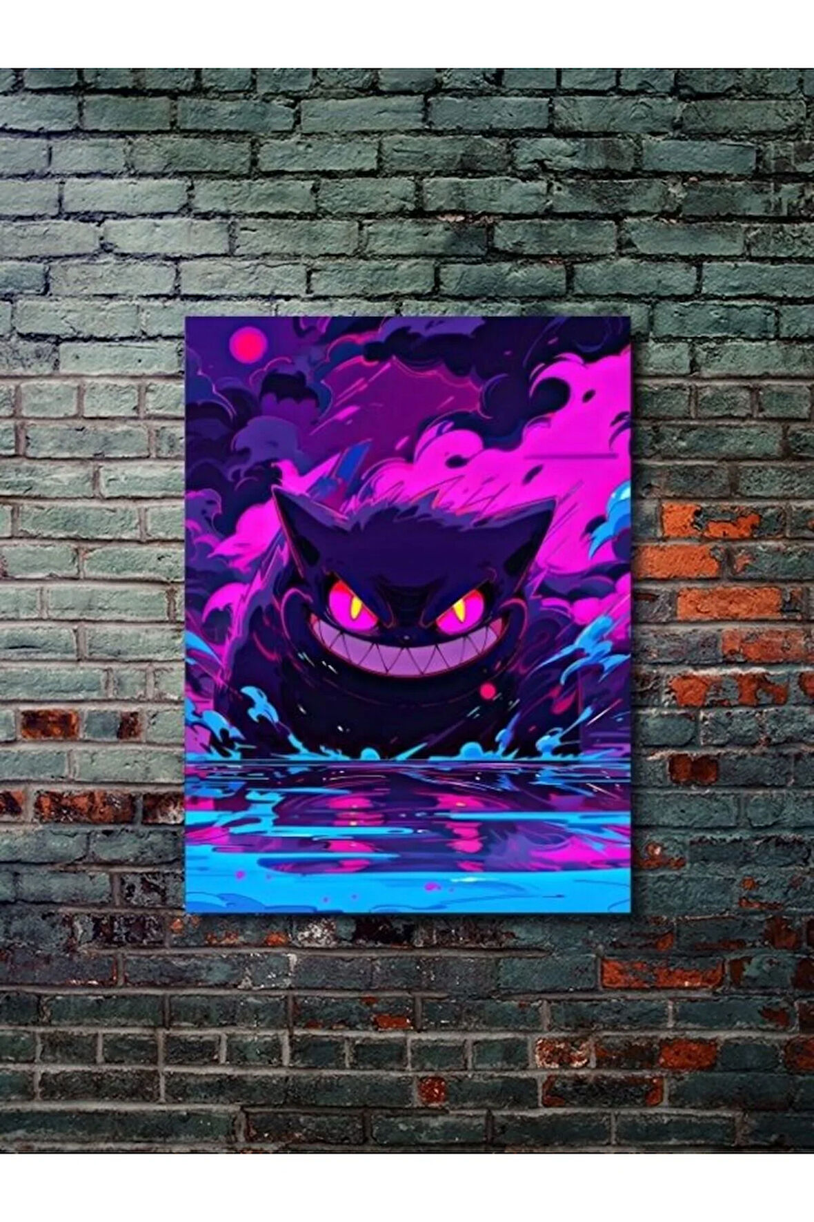 Gengar - Pokemon - Anime & Manga Posterleri, Özel Tasarım Kağıt Poster