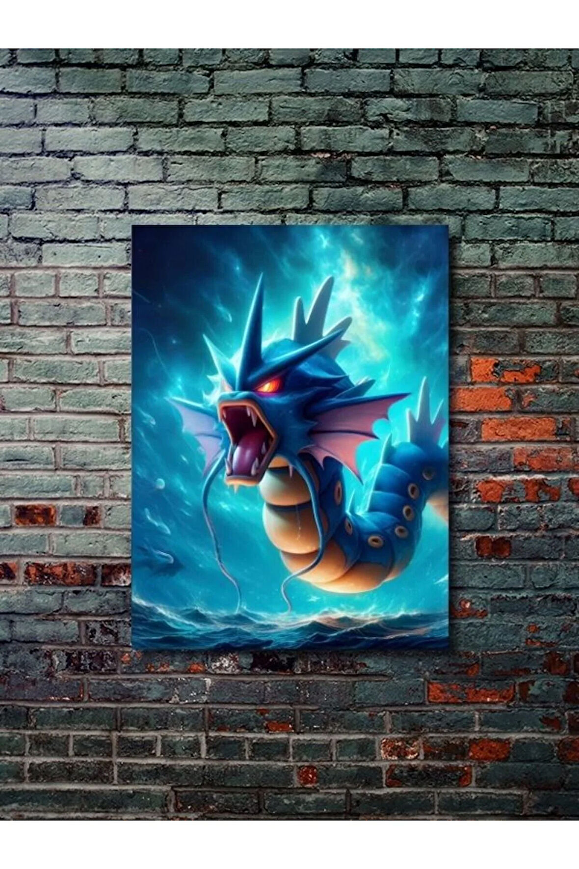 Gyarados - Pokemon - Anime & Manga Posterleri, Özel Tasarım Kağıt Poster