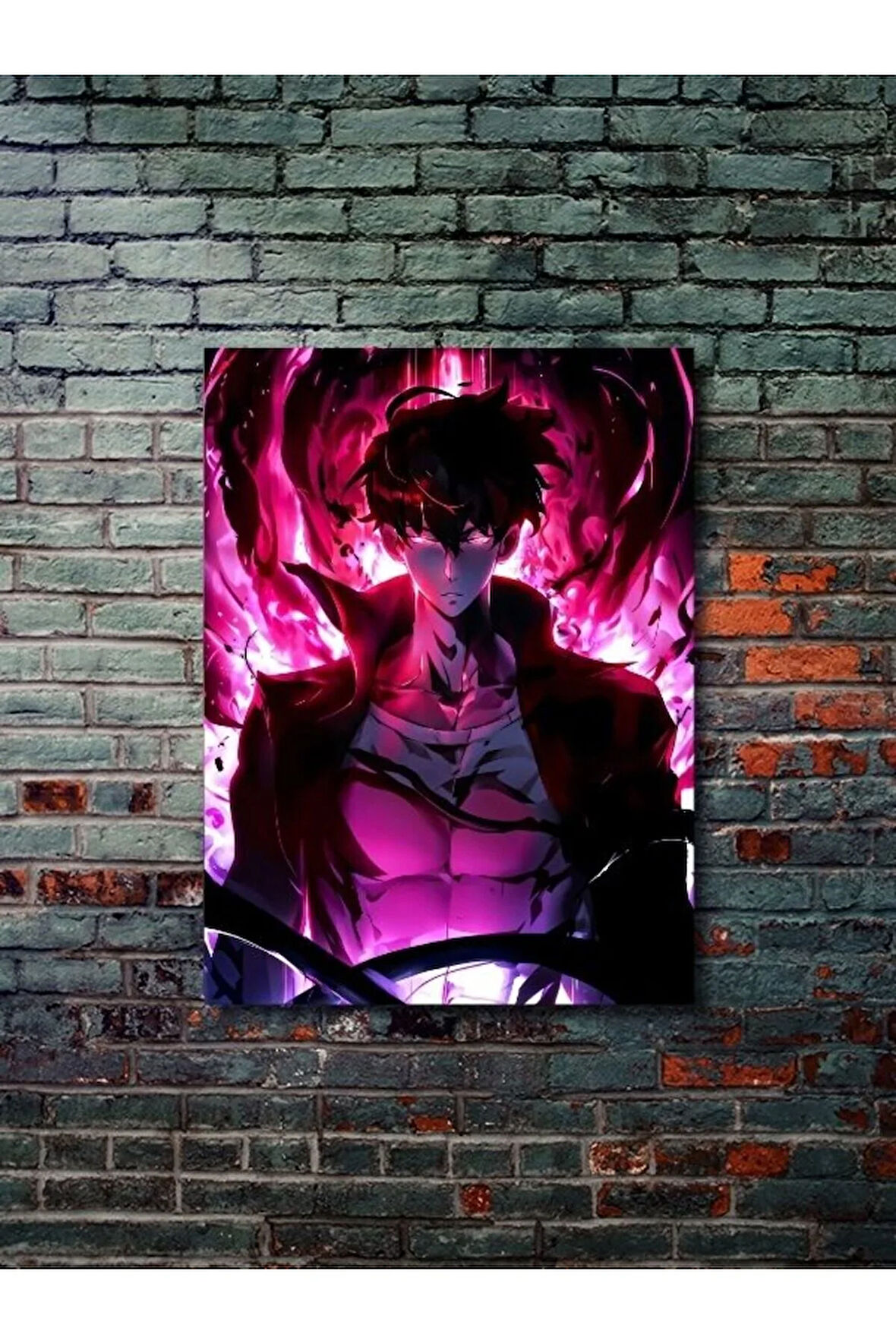 Solo Leveling - Anime & Manga Posterleri, Özel Tasarım Kağıt Poster