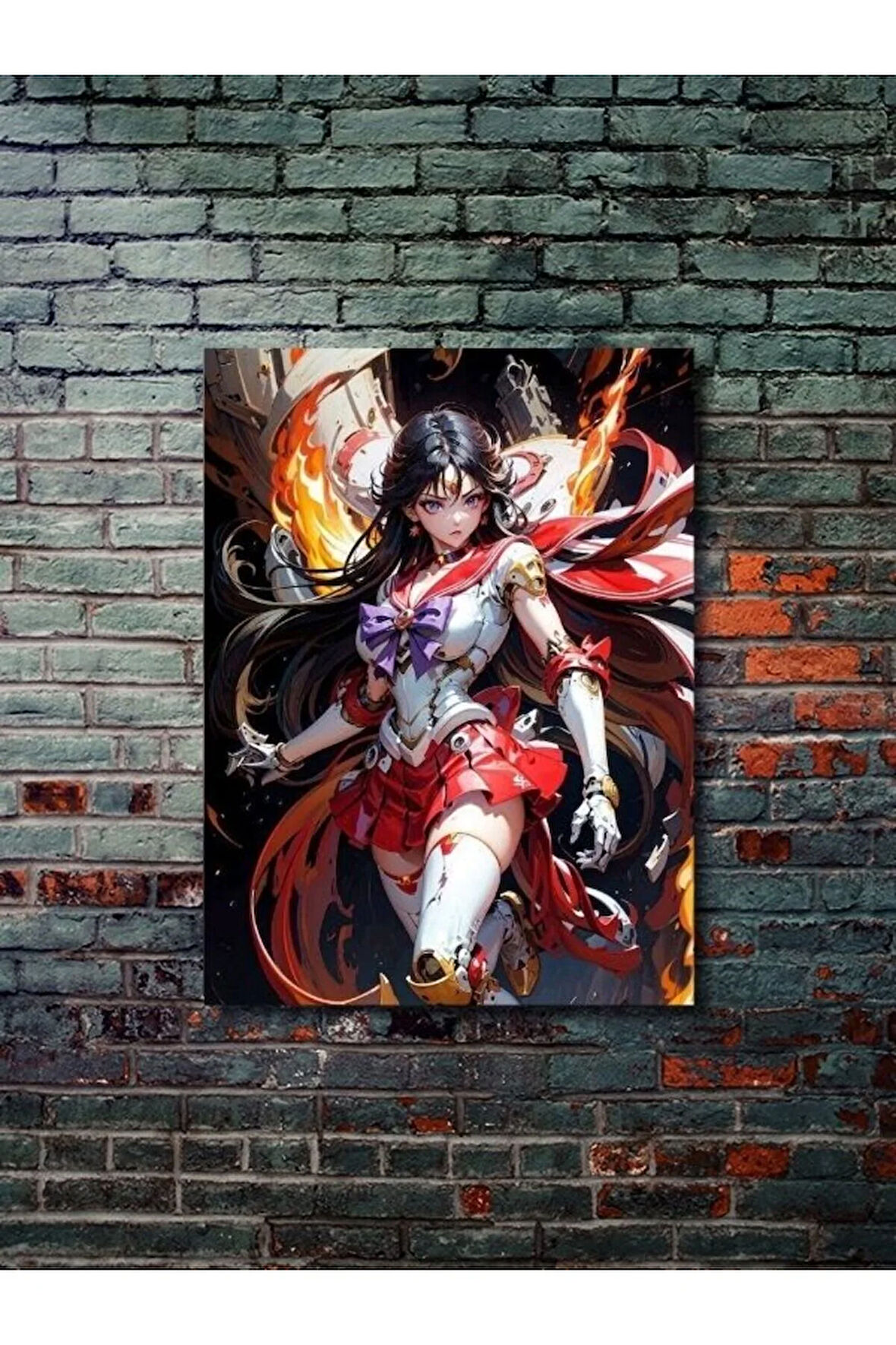 Rei Hino  - Sailor Moon - Anime & Manga Posterleri, Özel Tasarım Kağıt Poster