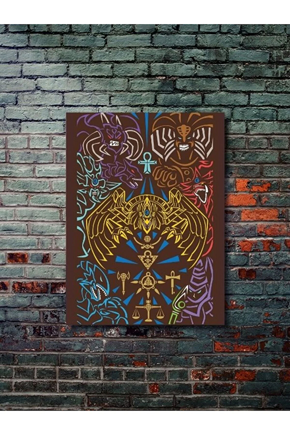 Yugioh - Yugioh - Anime & Manga Posterleri, Özel Tasarım Kağıt Poster
