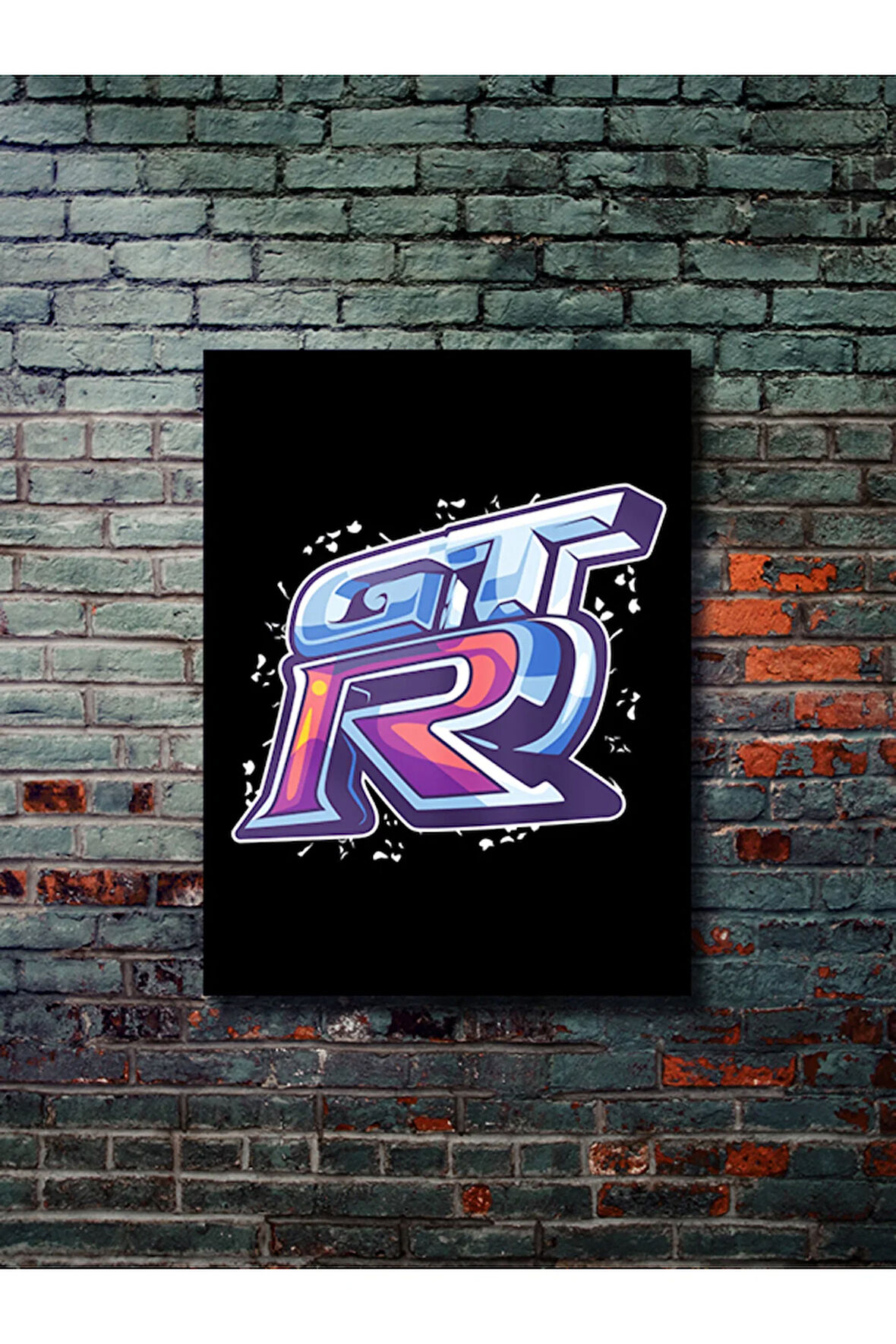 Nissan GTR - Cars Posterleri, Özel Tasarım Kağıt Poster, Duvar Sanatı