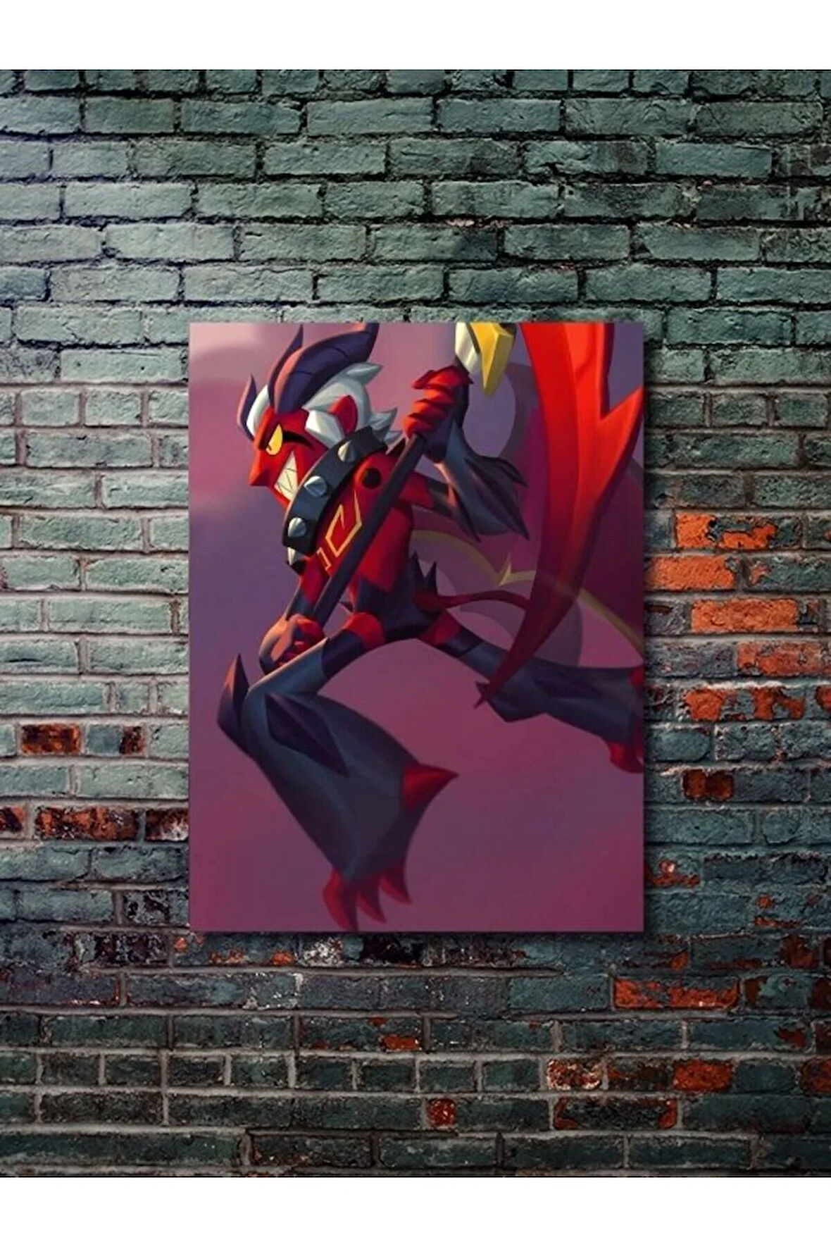 Brawl Stars, Eşsiz Tasarım Oyun, Karakter Posterleri, Özel Tasarım Kağıt Poster