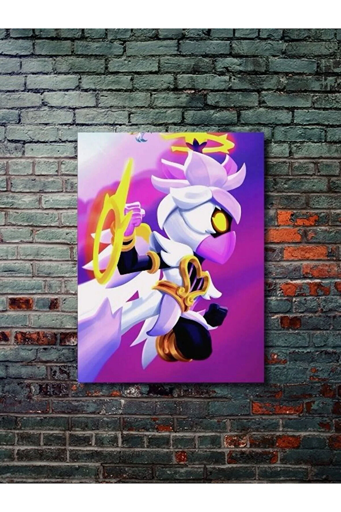 Brawl Stars, Eşsiz Tasarım Oyun, Karakter Posterleri, Özel Tasarım Kağıt Poster