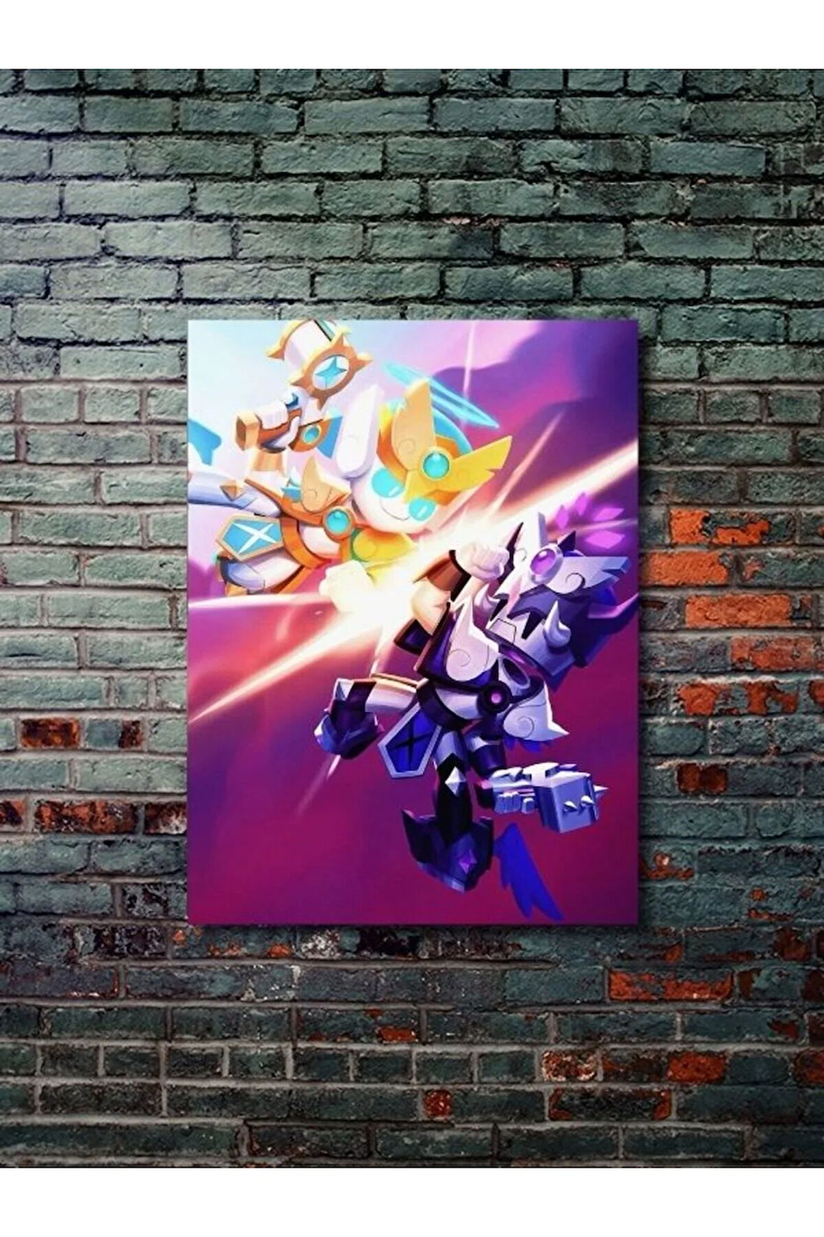 Brawl Stars, Eşsiz Tasarım Oyun, Karakter Posterleri, Özel Tasarım Kağıt Poster