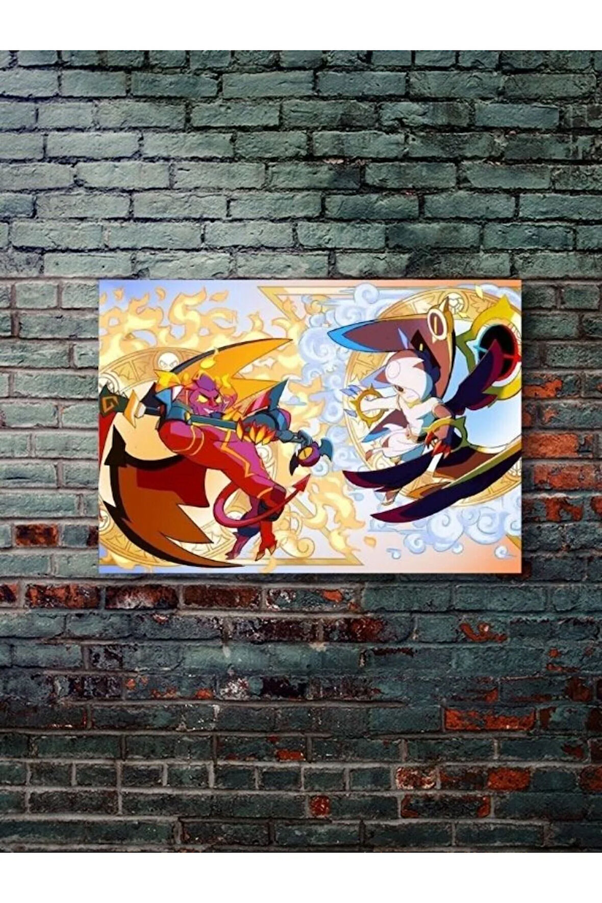 Brawl Stars, Eşsiz Tasarım Oyun, Karakter Posterleri, Özel Tasarım Kağıt Poster